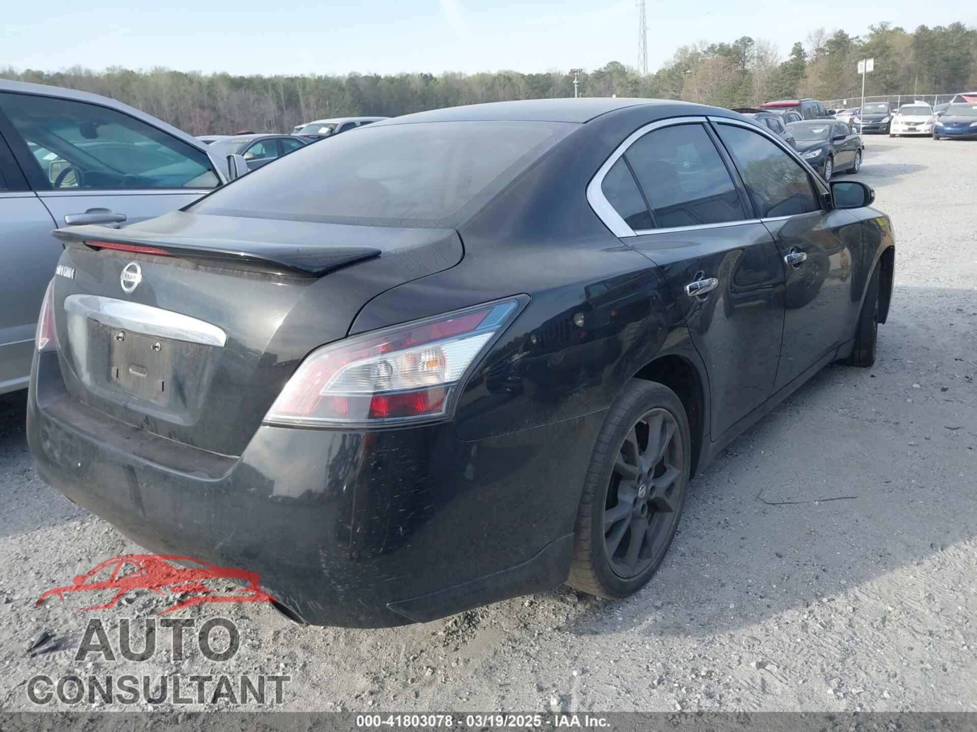 NISSAN MAXIMA 2014 - 1N4AA5AP6EC467932