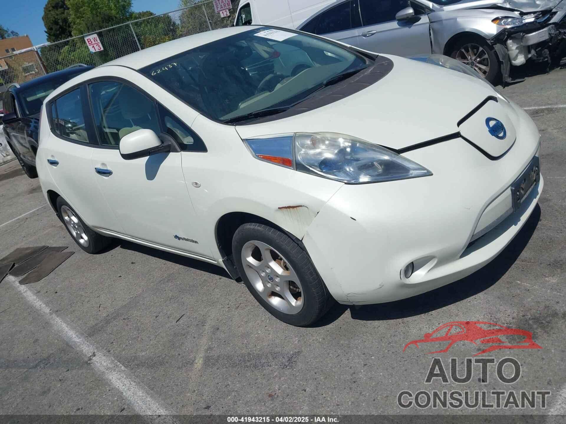 NISSAN LEAF 2011 - JN1AZ0CP1BT007790