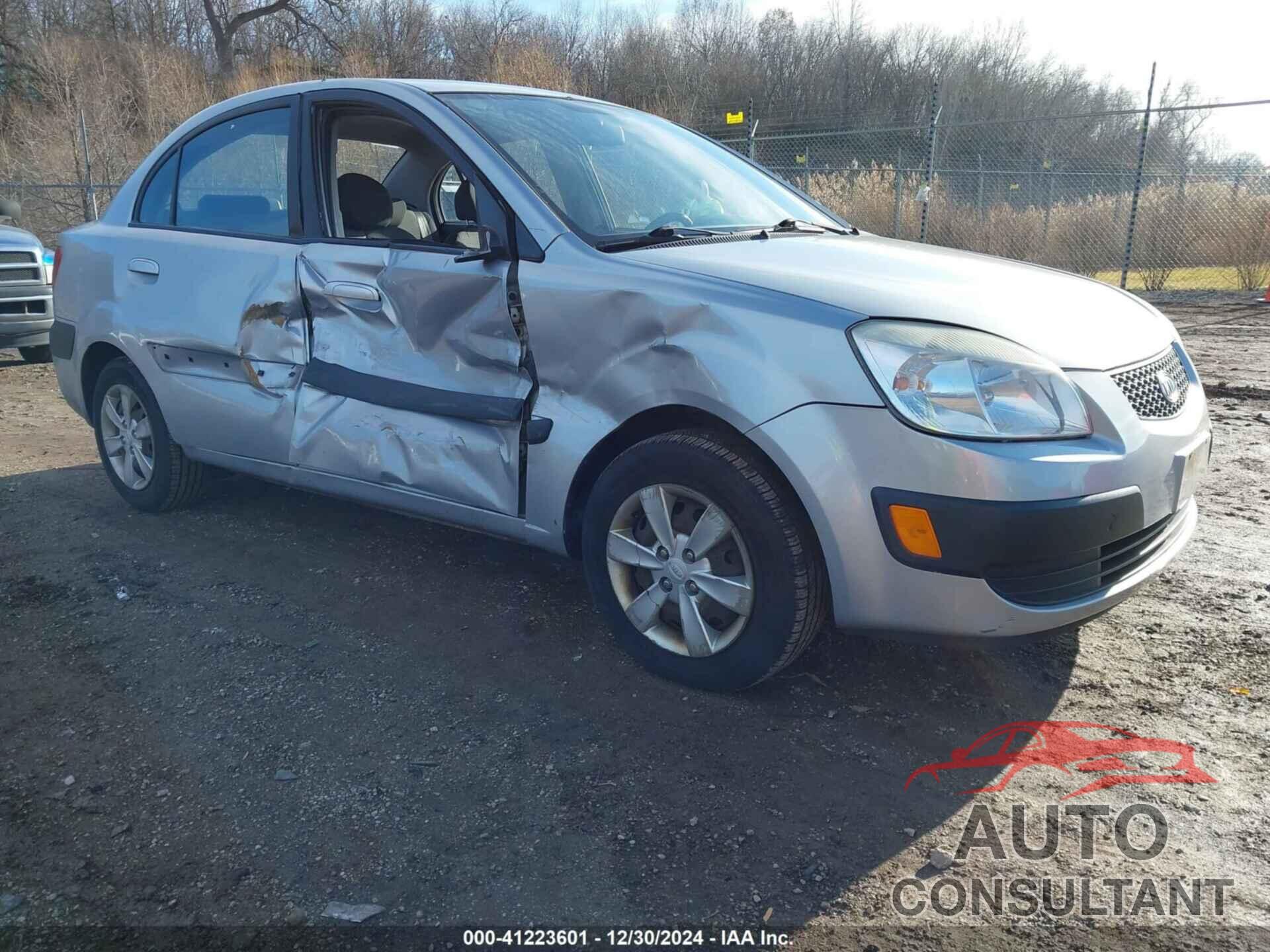 KIA RIO 2009 - KNADE223496487362