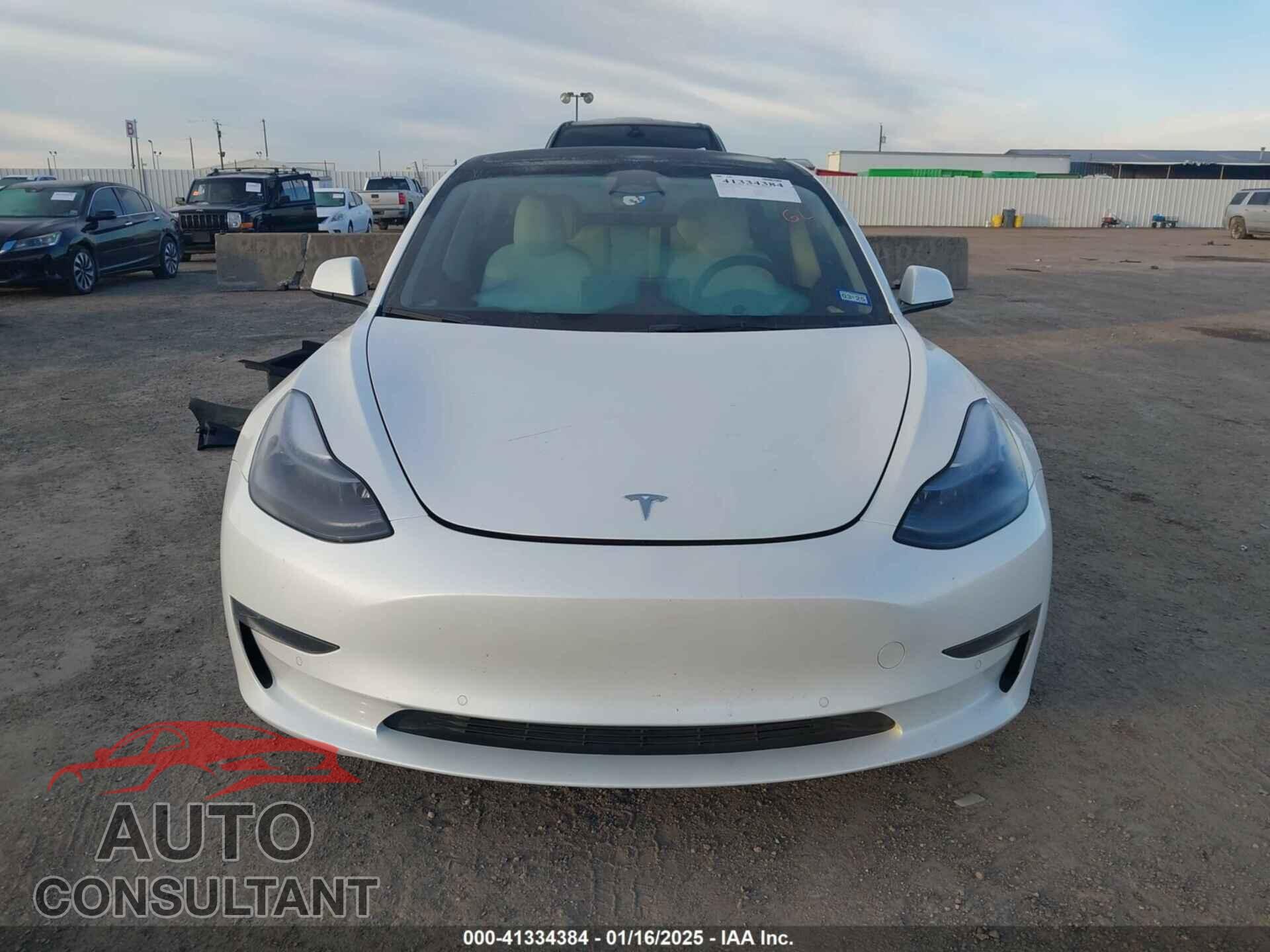 TESLA MODEL 3 2022 - 5YJ3E1EB7NF167026