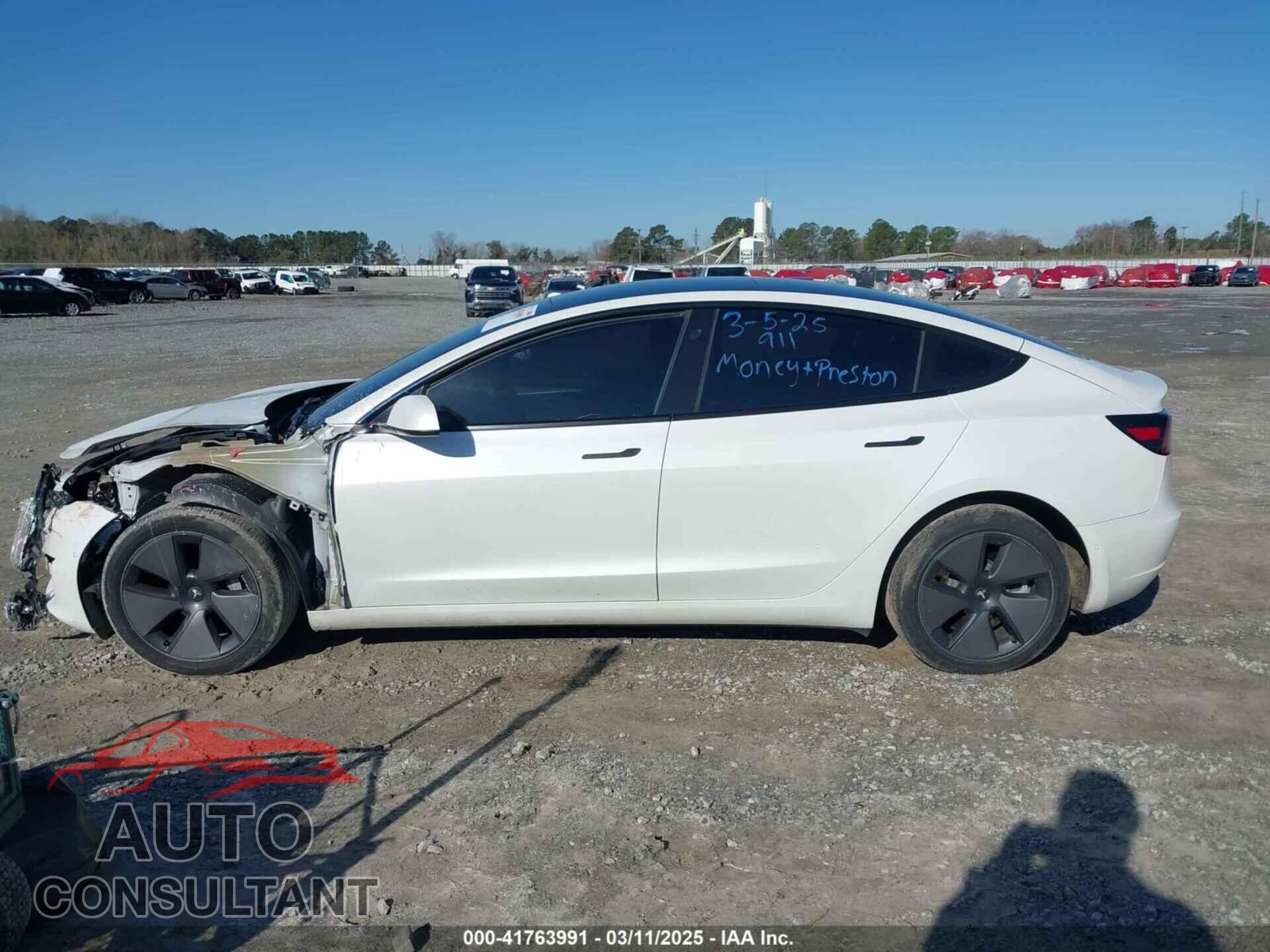 TESLA MODEL 3 2021 - 5YJ3E1EA1MF016656