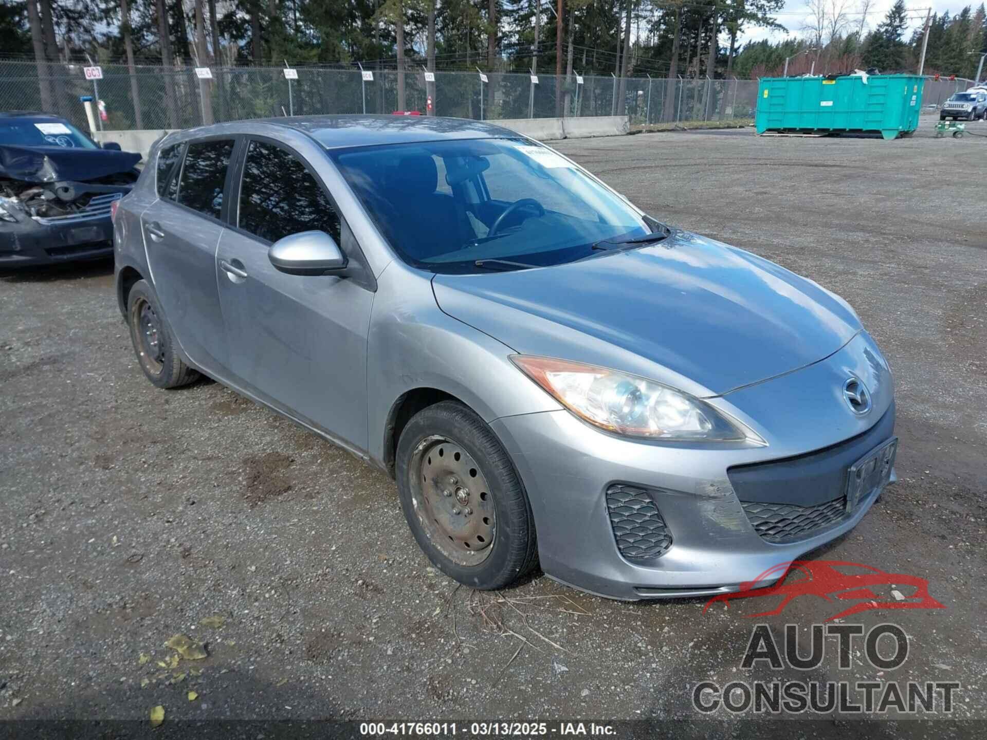 MAZDA MAZDA3 2013 - JM1BL1LP2D1756136