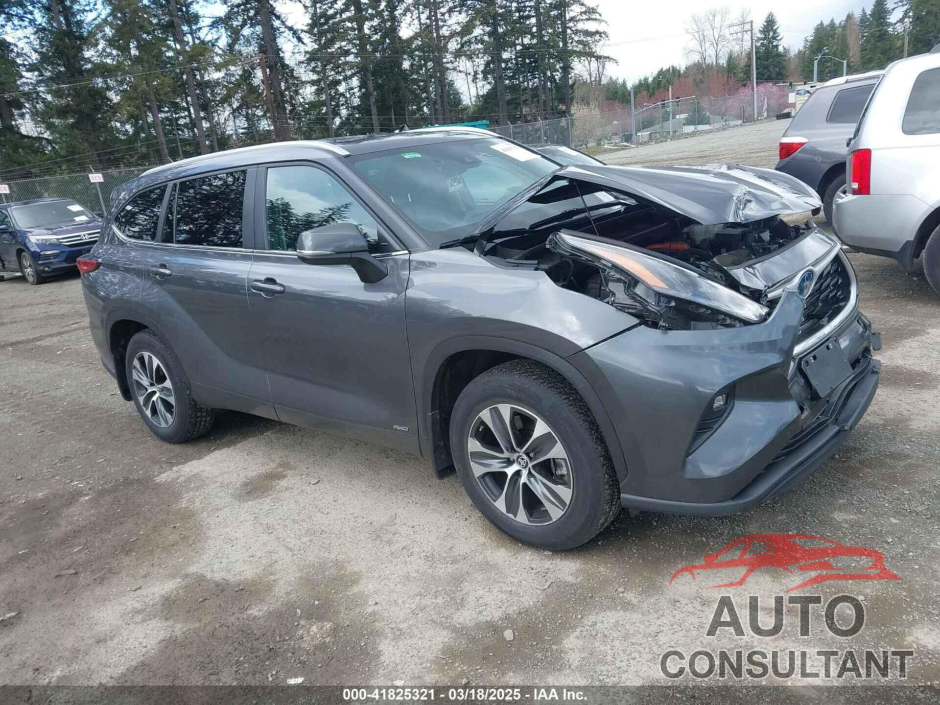 TOYOTA HIGHLANDER 2023 - 5TDKBRCH2PS122939