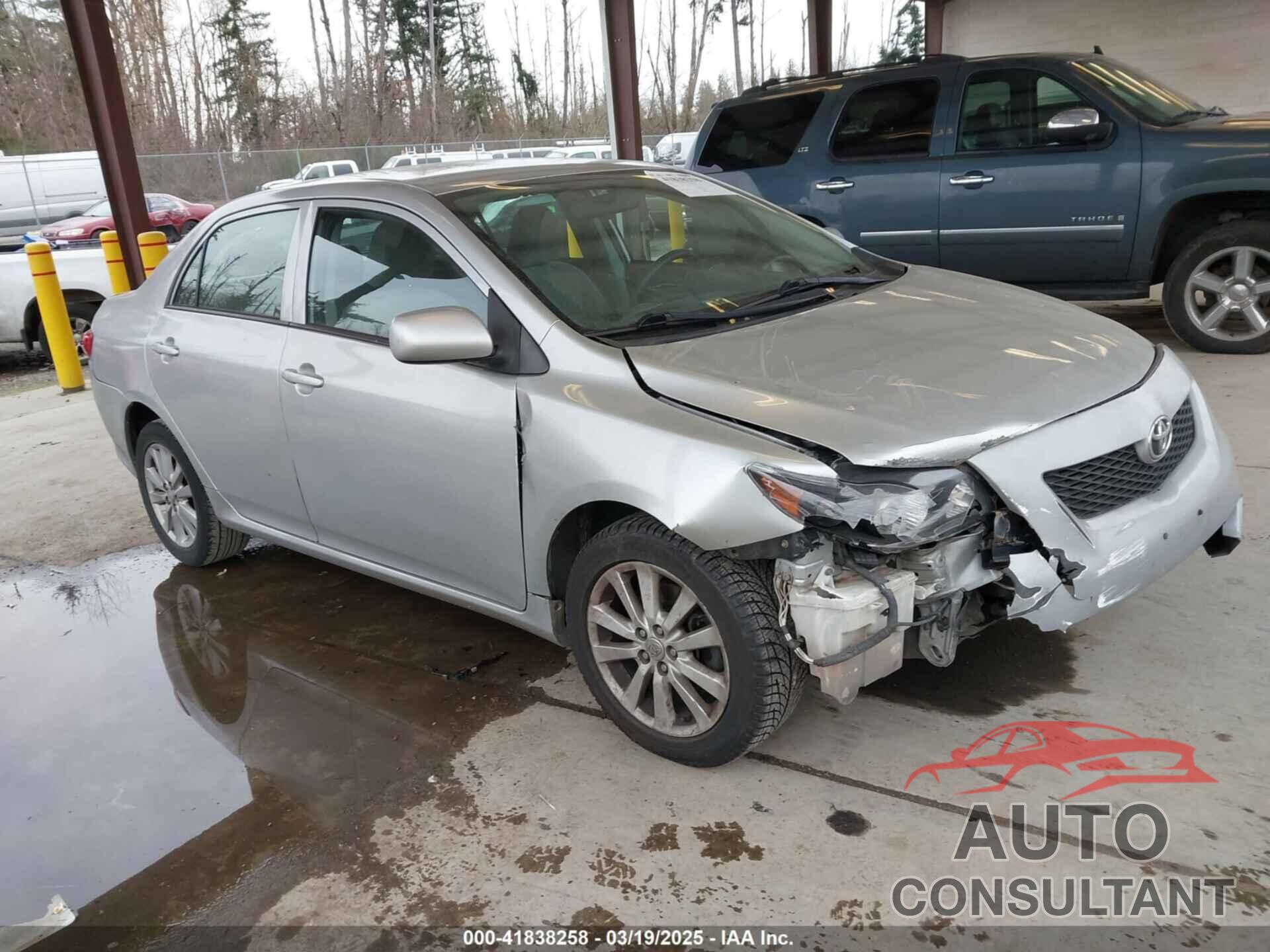 TOYOTA COROLLA 2009 - JTDBL40E299069381
