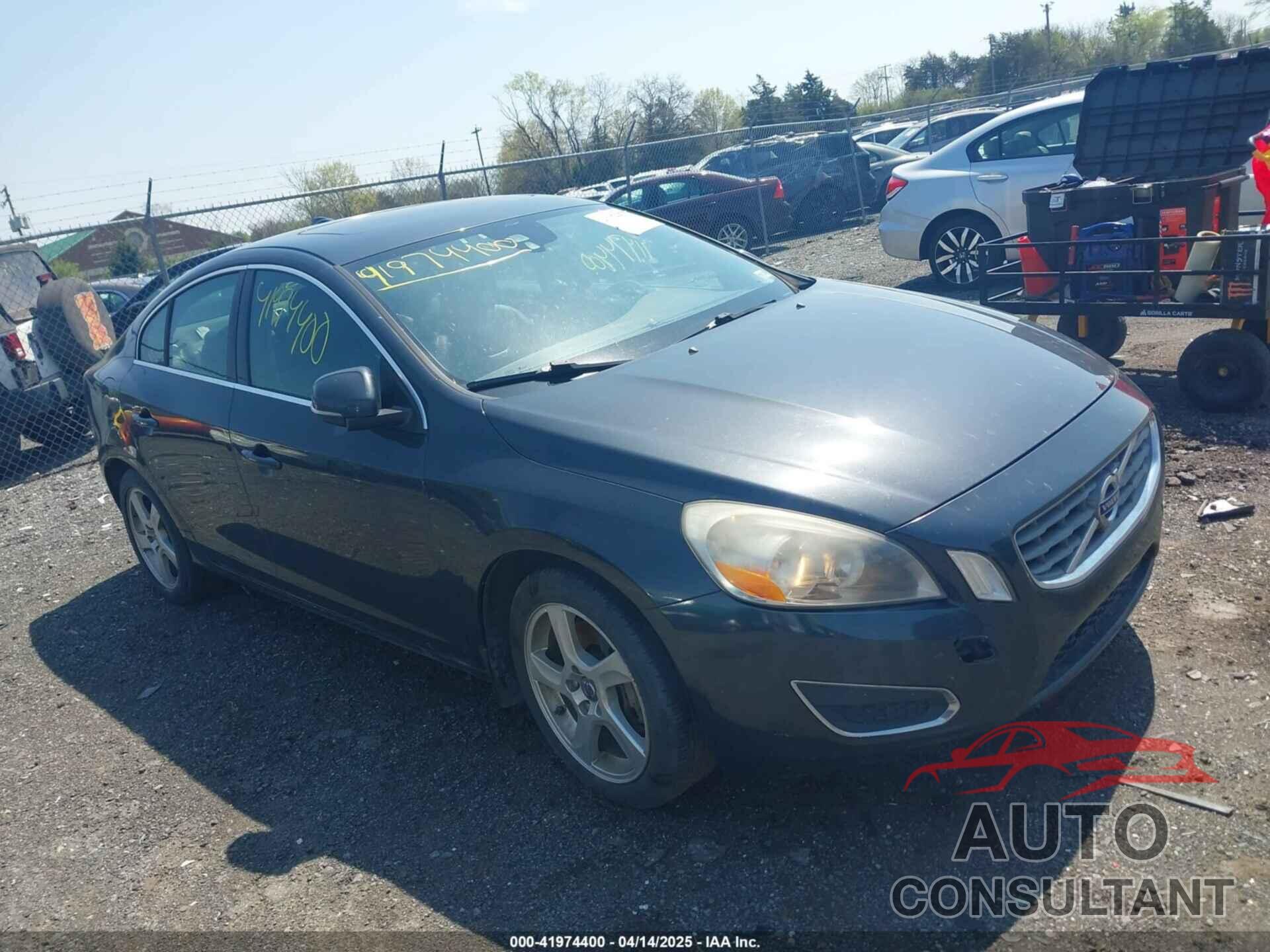 VOLVO S60 2012 - YV1622FS7C2110703