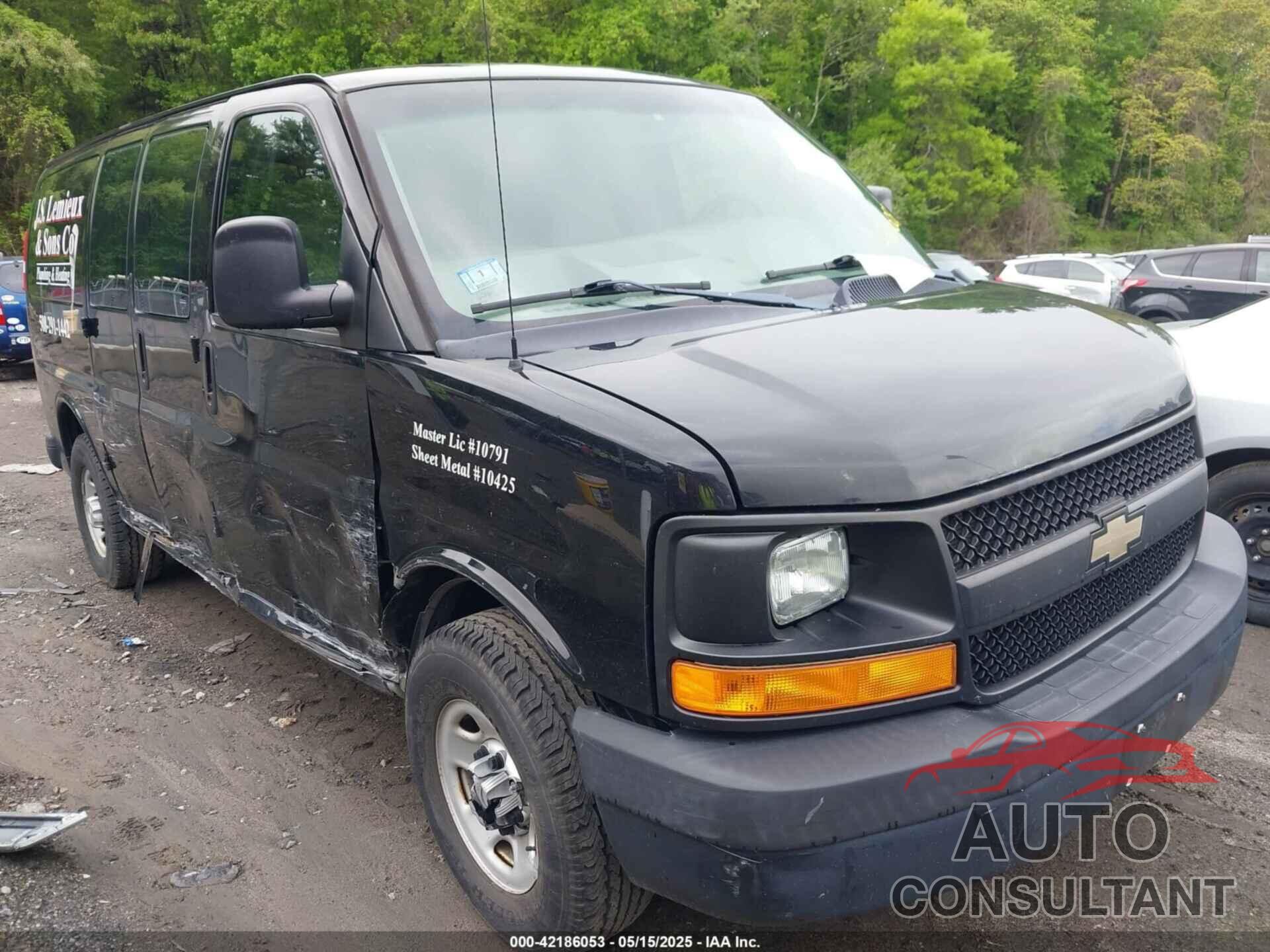 CHEVROLET EXPRESS 2500 2016 - 1GCWGAFF7G1229268