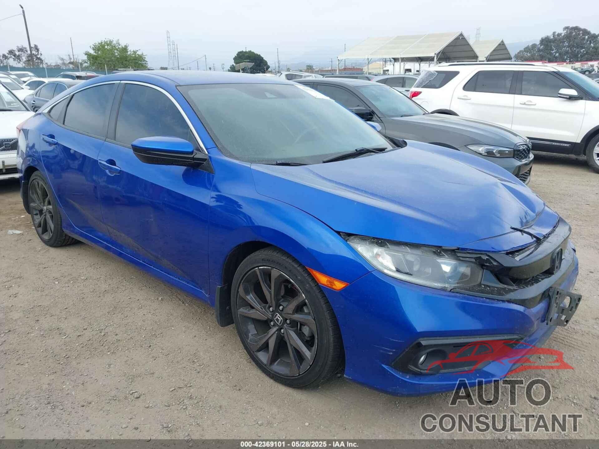 HONDA CIVIC 2019 - 2HGFC2F88KH504077
