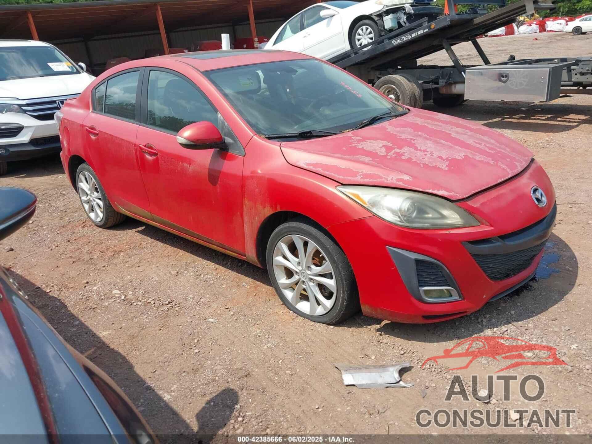 MAZDA MAZDA3 2010 - JM1BL1S59A1198815