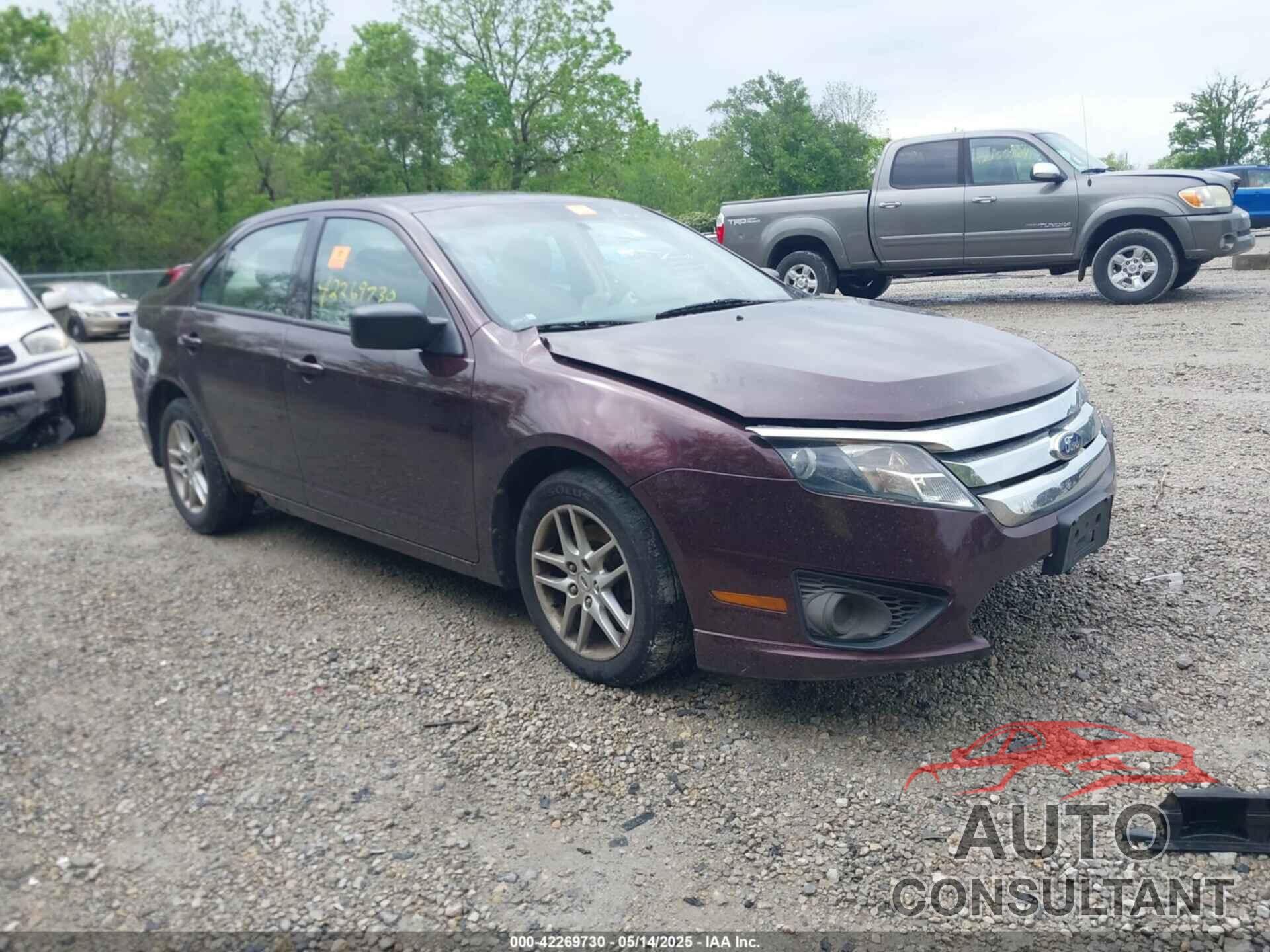 FORD FUSION 2011 - 3FAHP0GA3BR232176