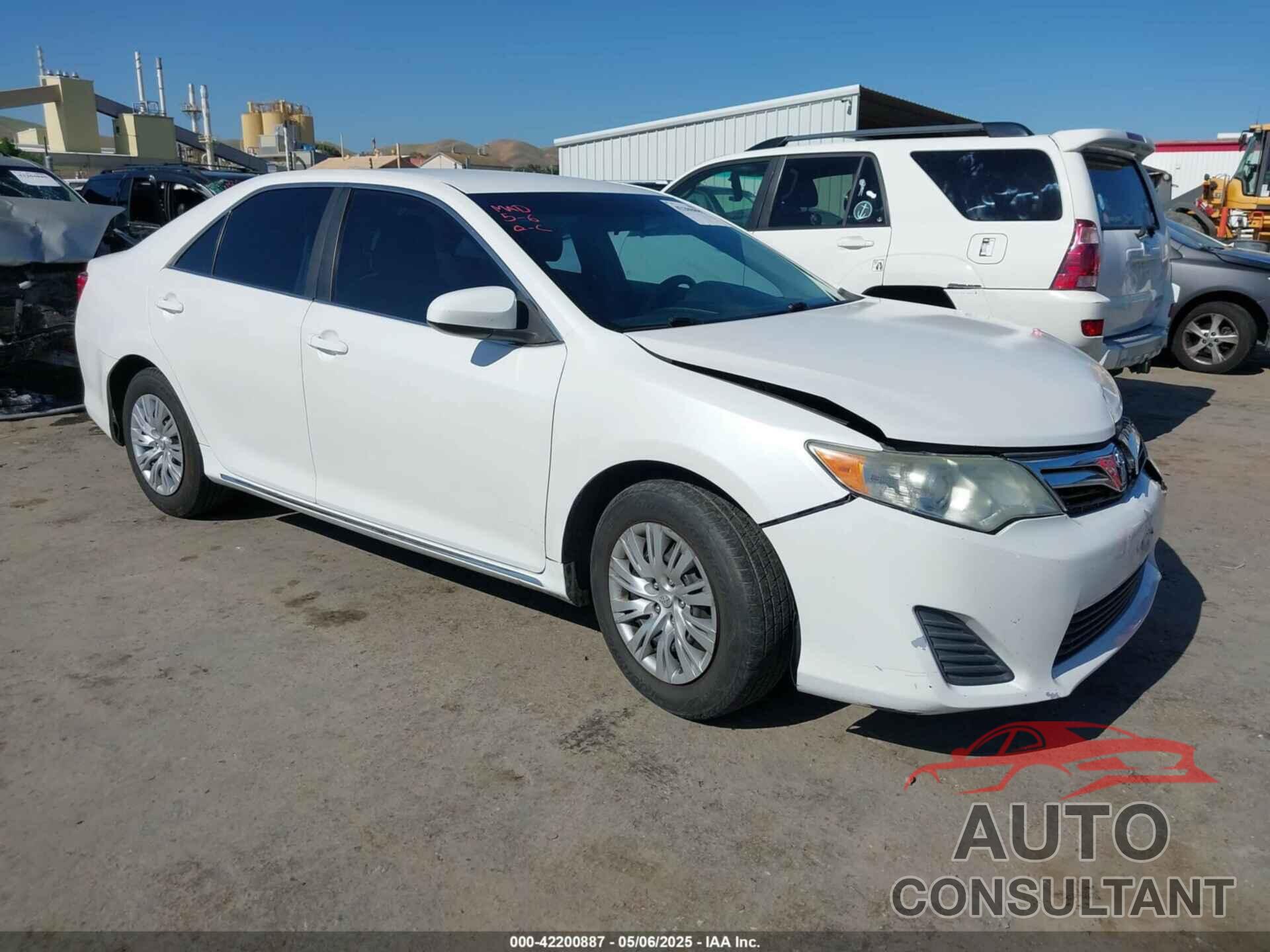 TOYOTA CAMRY 2013 - 4T4BF1FK6DR277029