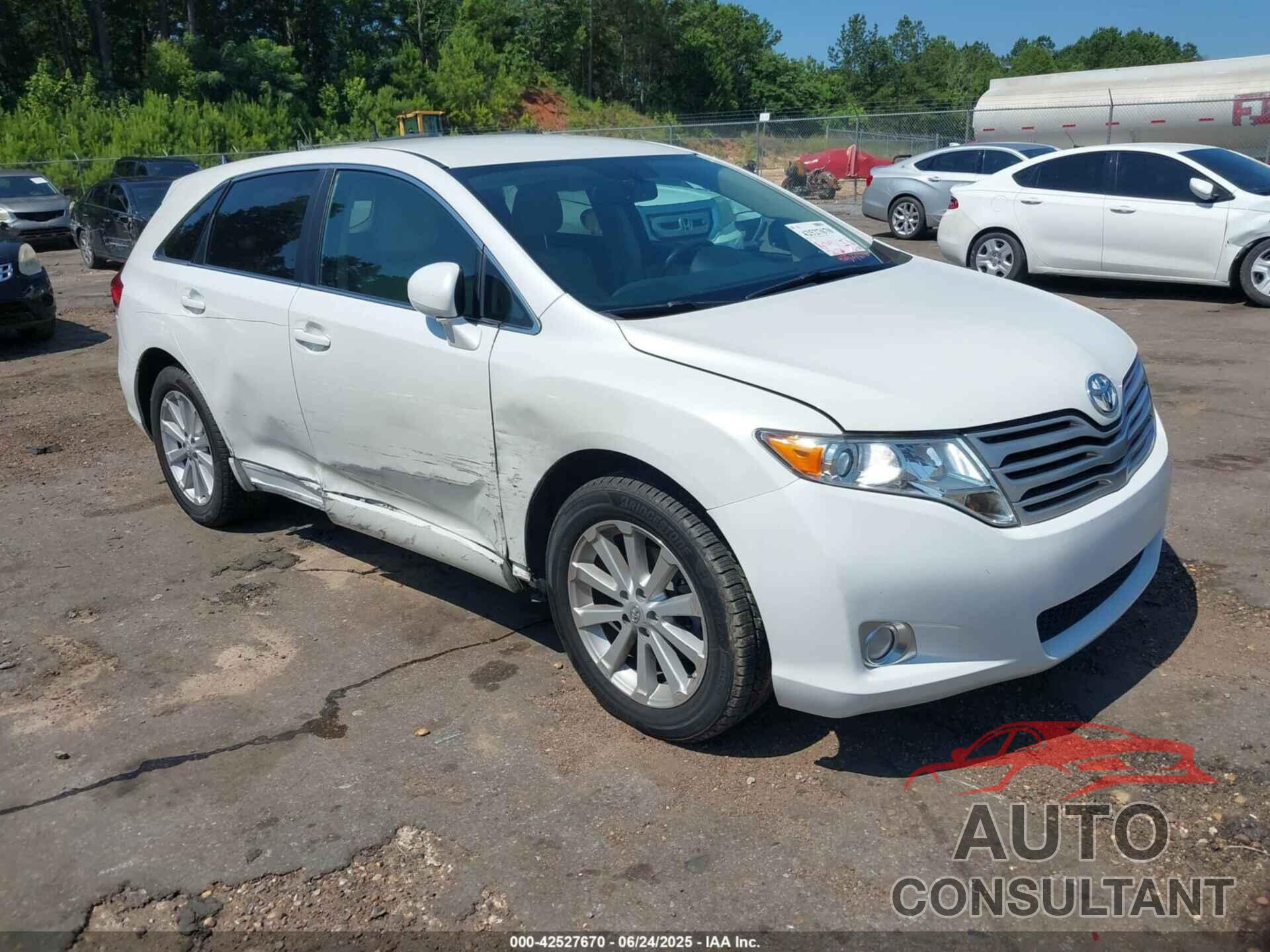 TOYOTA VENZA 2009 - 4T3ZE11A49U016507