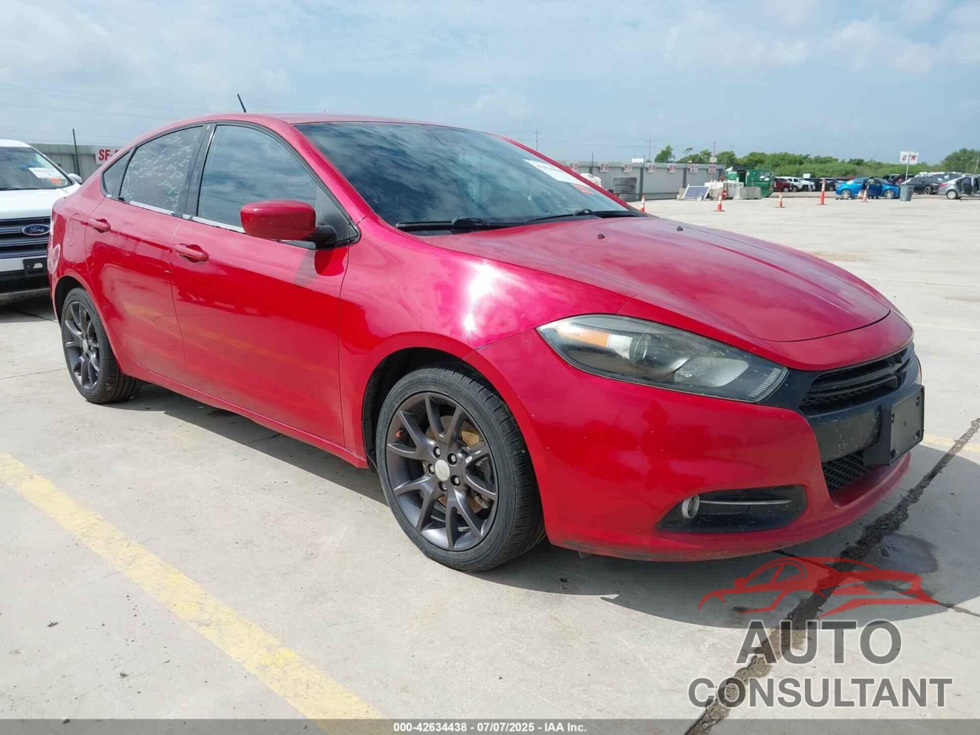 DODGE DART 2016 - 1C3CDFBB6GD564908