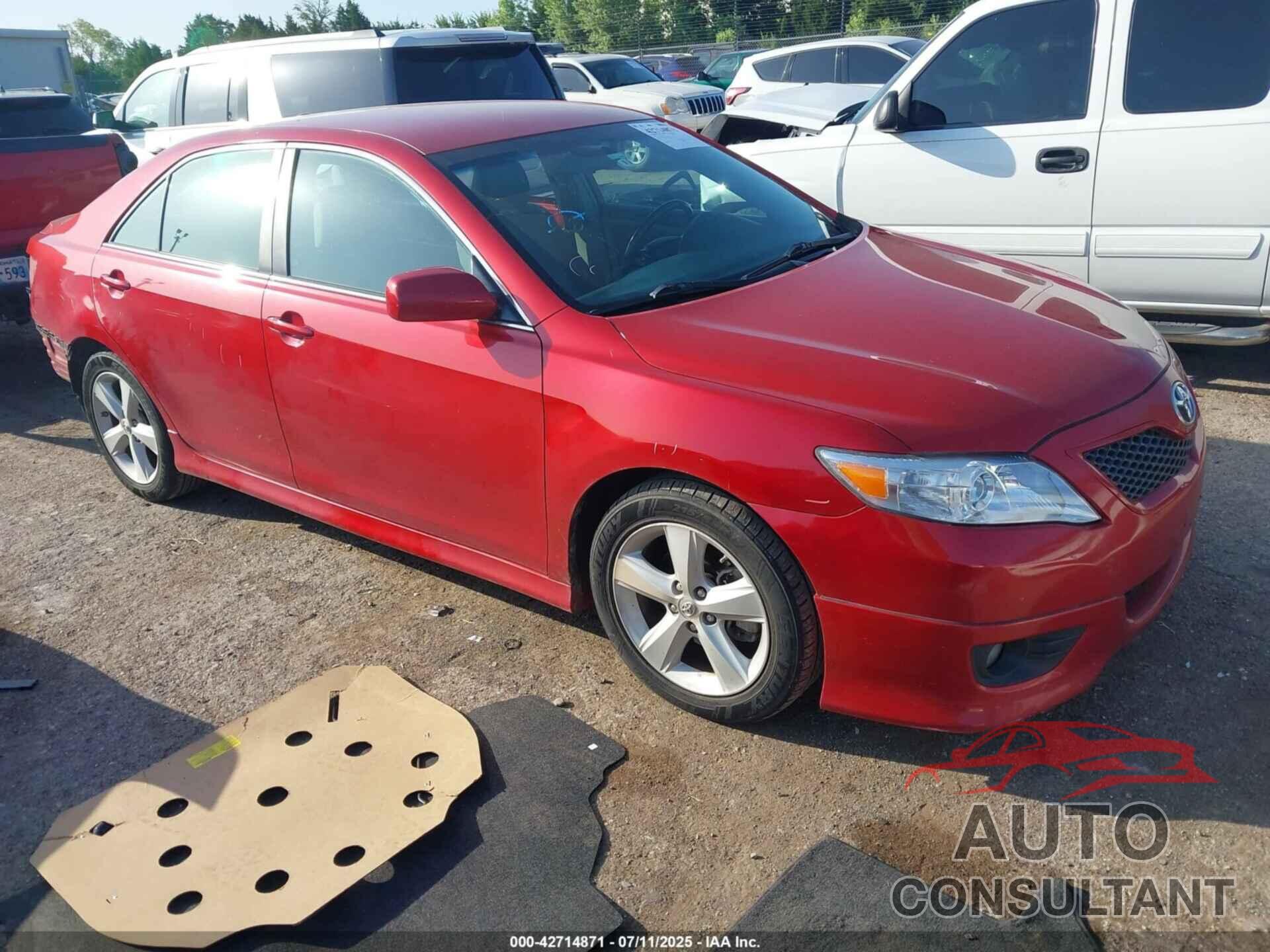 TOYOTA CAMRY 2010 - 4T1BF3EK2AU503425