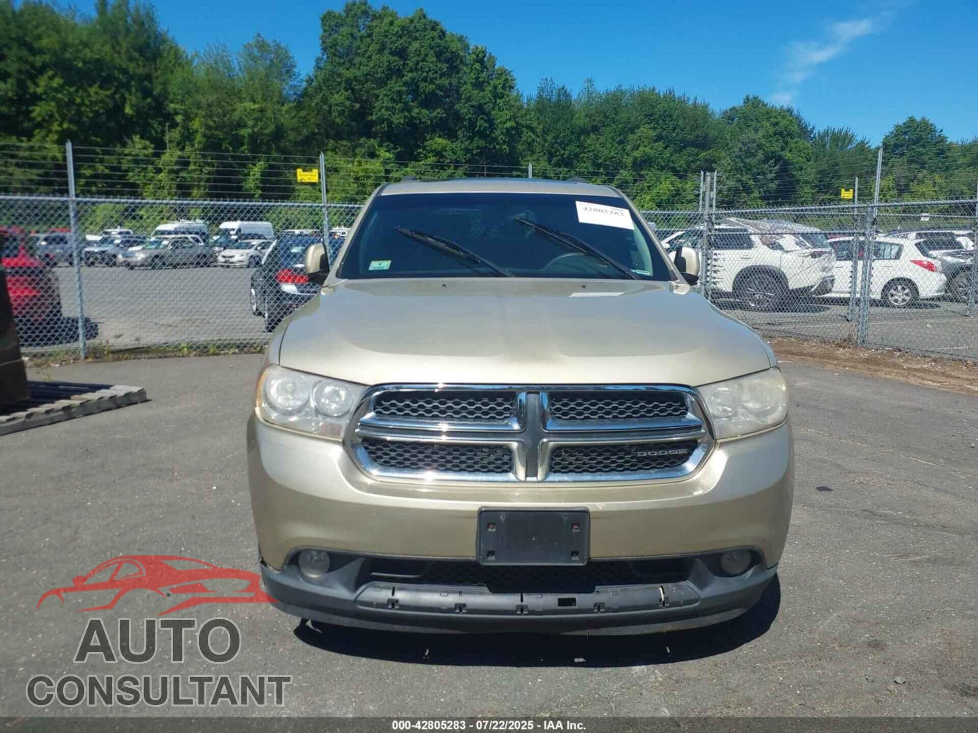 DODGE DURANGO 2012 - 1C4RDJAG4CC147535
