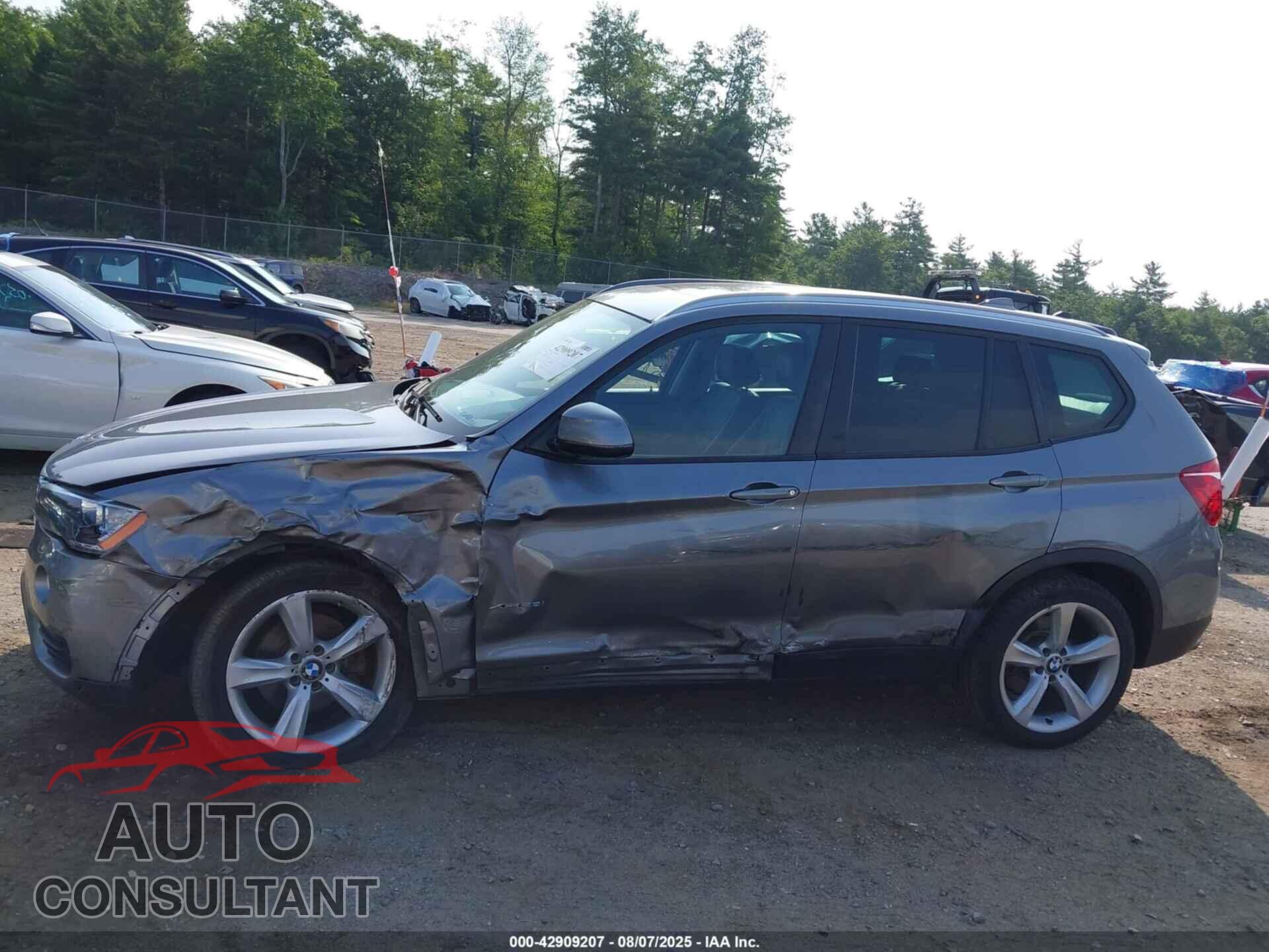 BMW X3 2017 - 5UXWX9C53H0T08792