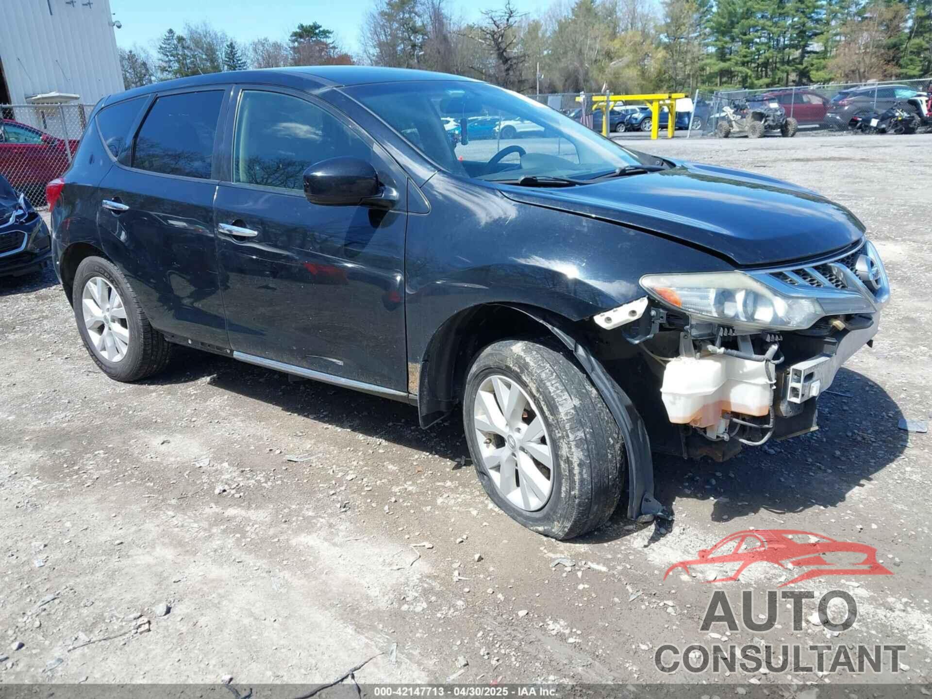 NISSAN MURANO 2012 - JN8AZ1MW9CW236313