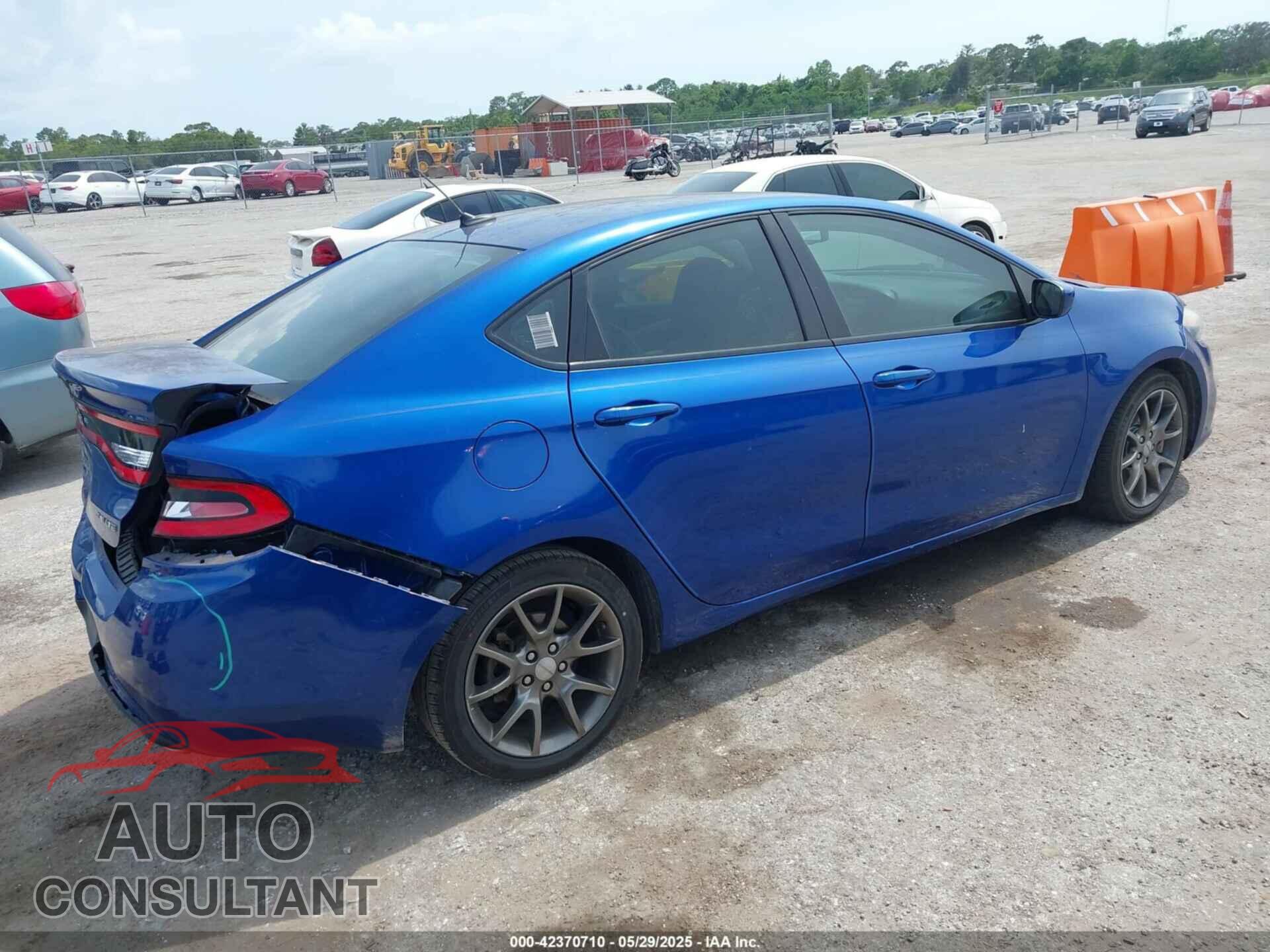DODGE DART 2013 - 1C3CDFBA7DD295305