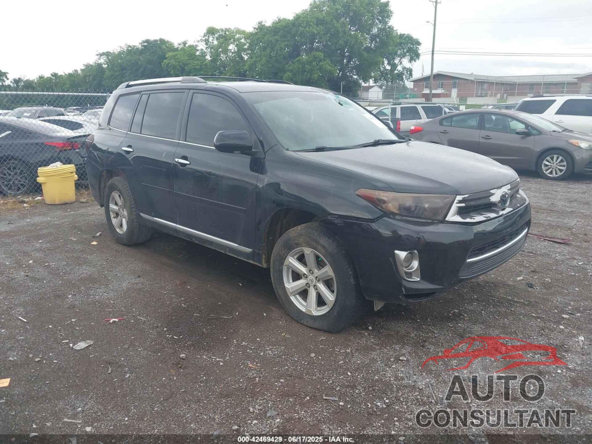 TOYOTA HIGHLANDER HYBRID 2012 - JTEDC3EH7C2007007