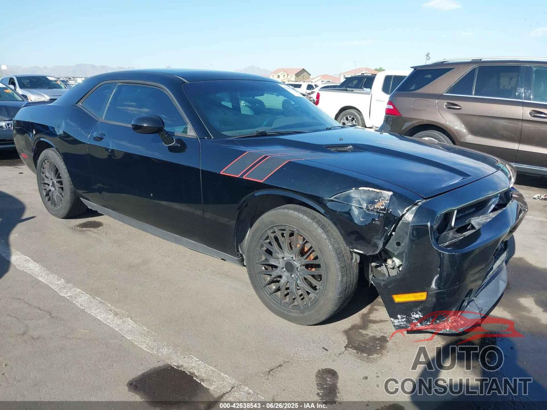 DODGE CHALLENGER 2012 - 2C3CDYAG2CH233832