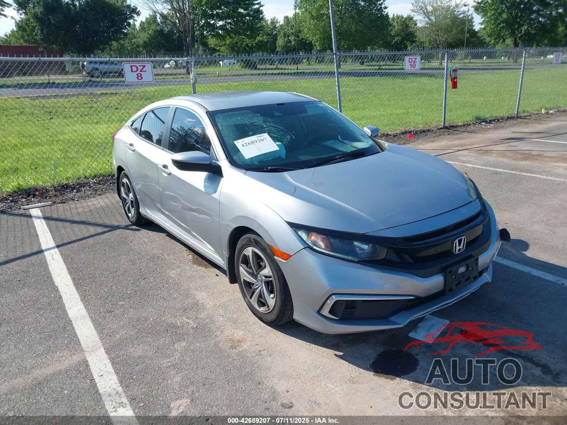 HONDA CIVIC 2019 - 2HGFC2F65KH505184
