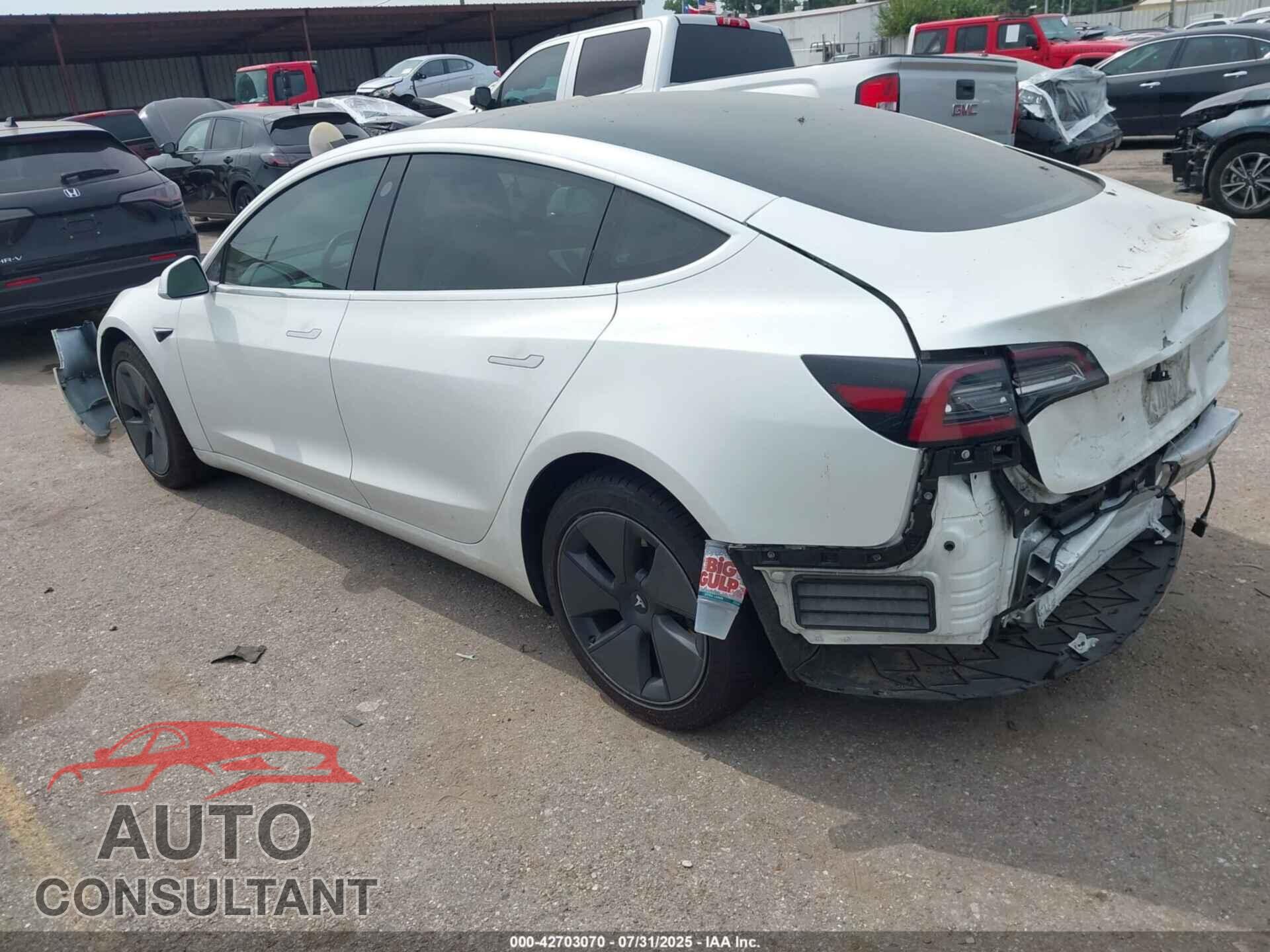 TESLA MODEL 3 2018 - 5YJ3E1EB3JF134728