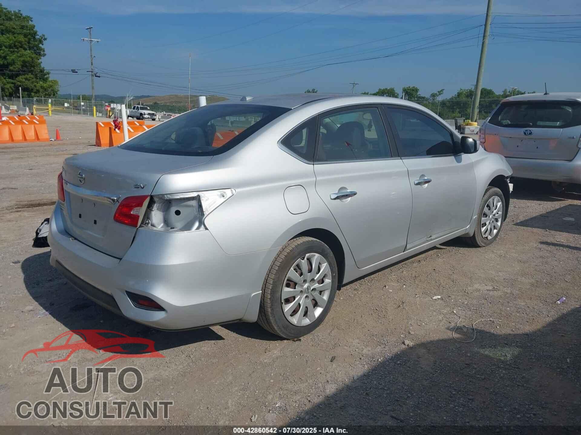 NISSAN SENTRA 2017 - 3N1AB7AP2HL710909