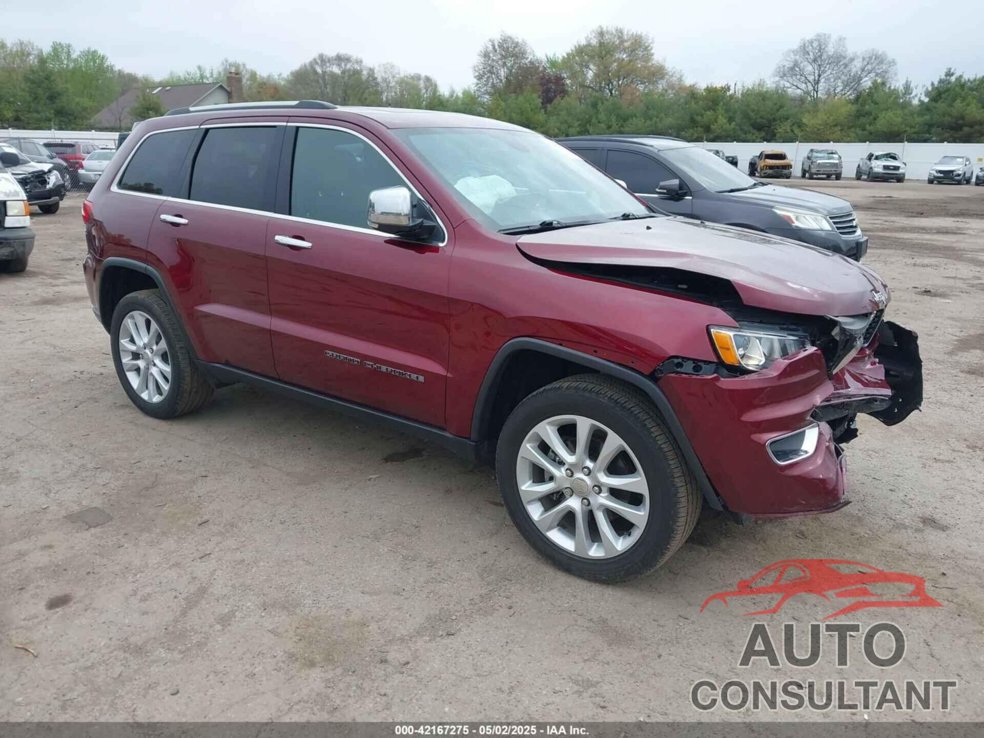 JEEP GRAND CHEROKEE 2017 - 1C4RJFBG8HC760544