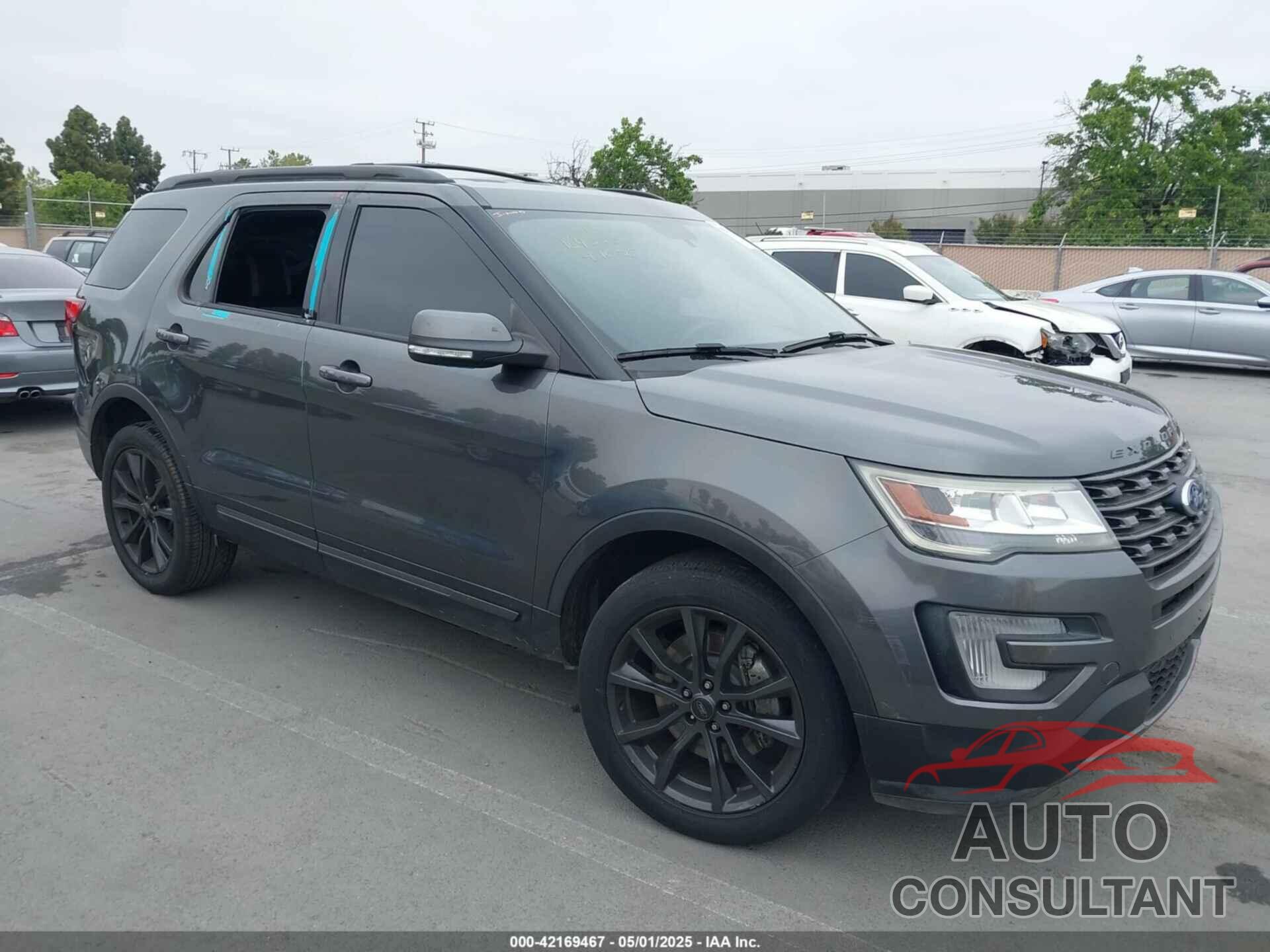 FORD EXPLORER 2017 - 1FM5K8D88HGB53626