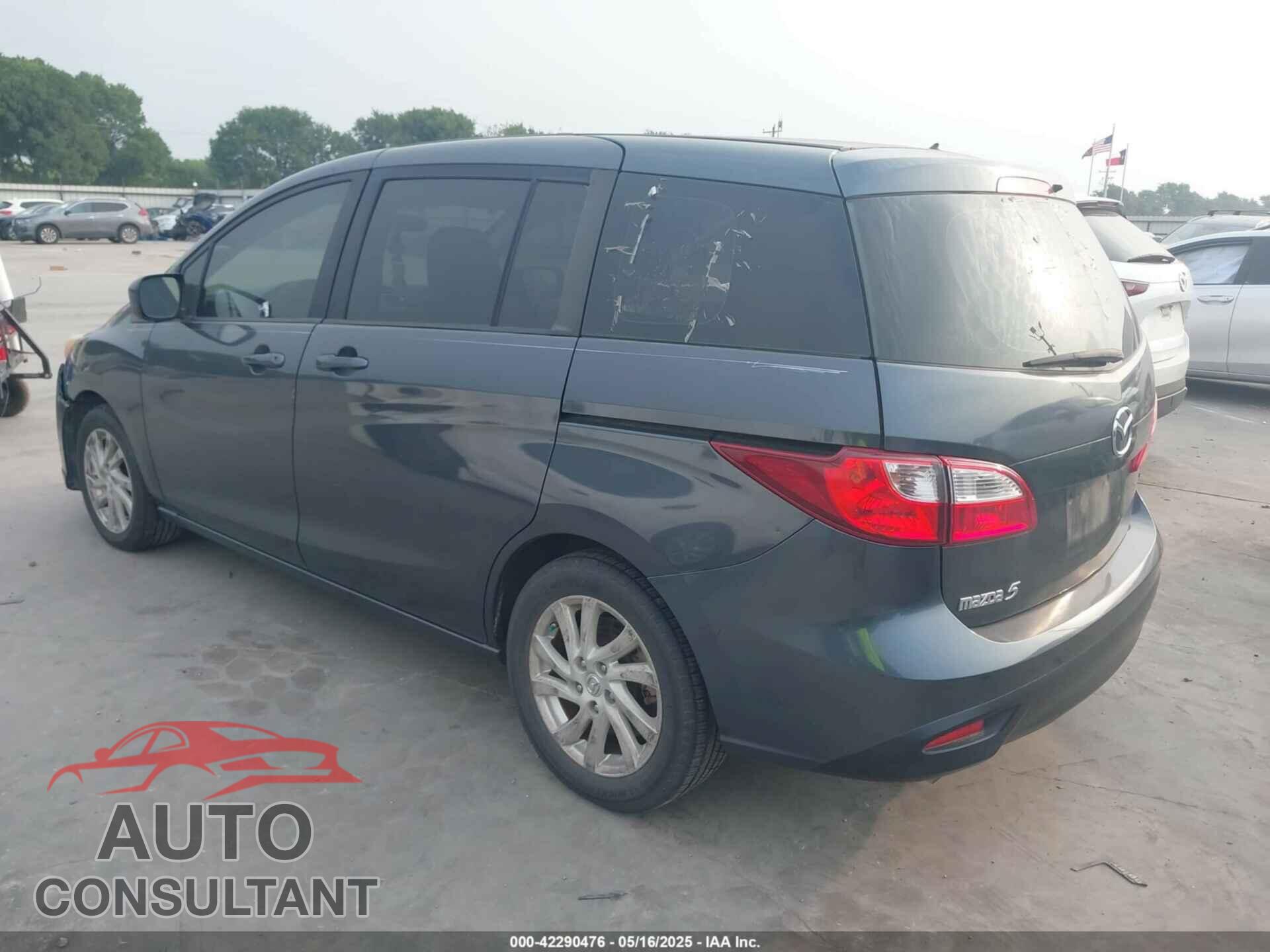 MAZDA 5 2012 - JM1CW2BL6C0134921