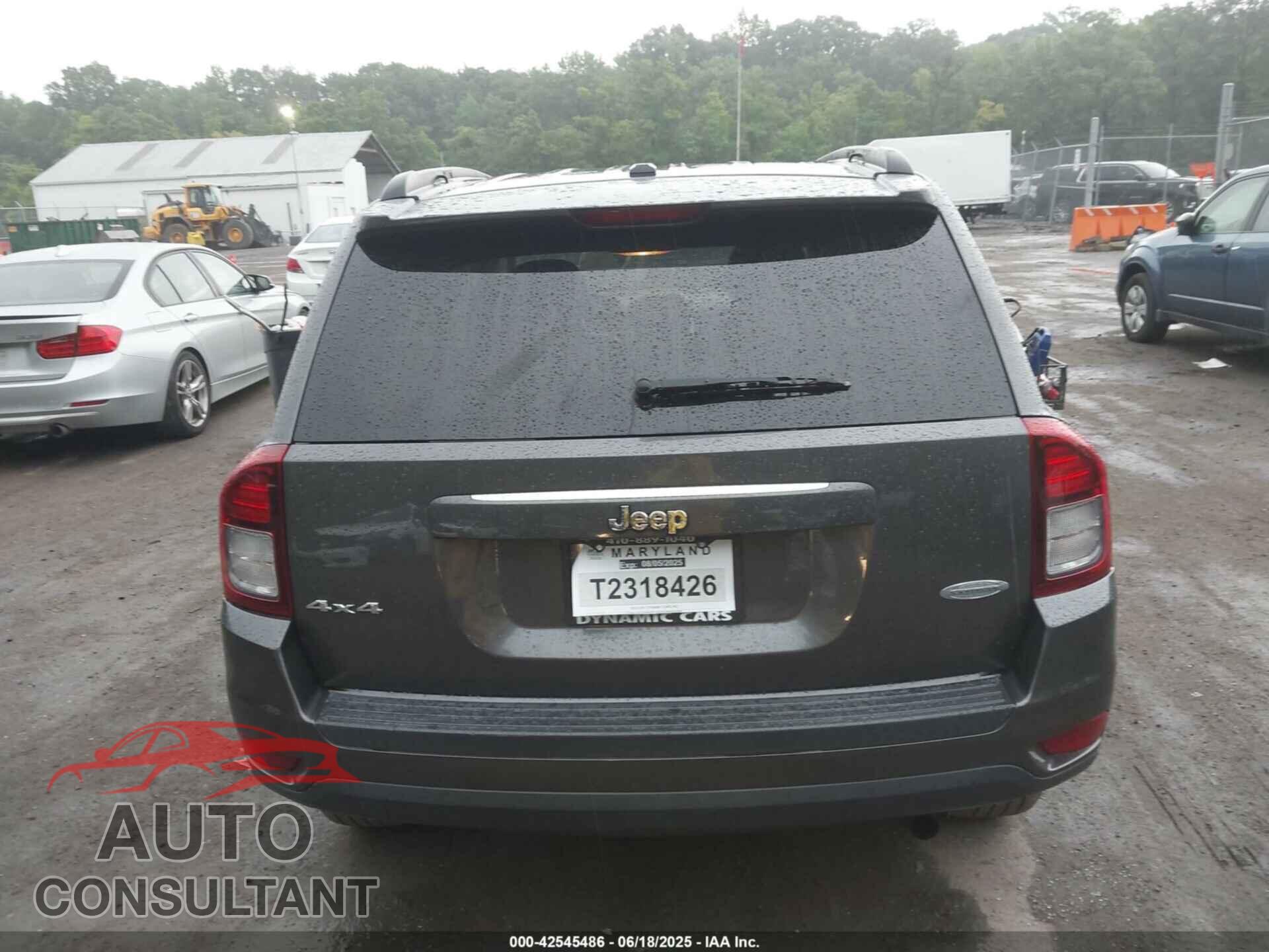 JEEP COMPASS 2017 - 1C4NJDEB1HD204413