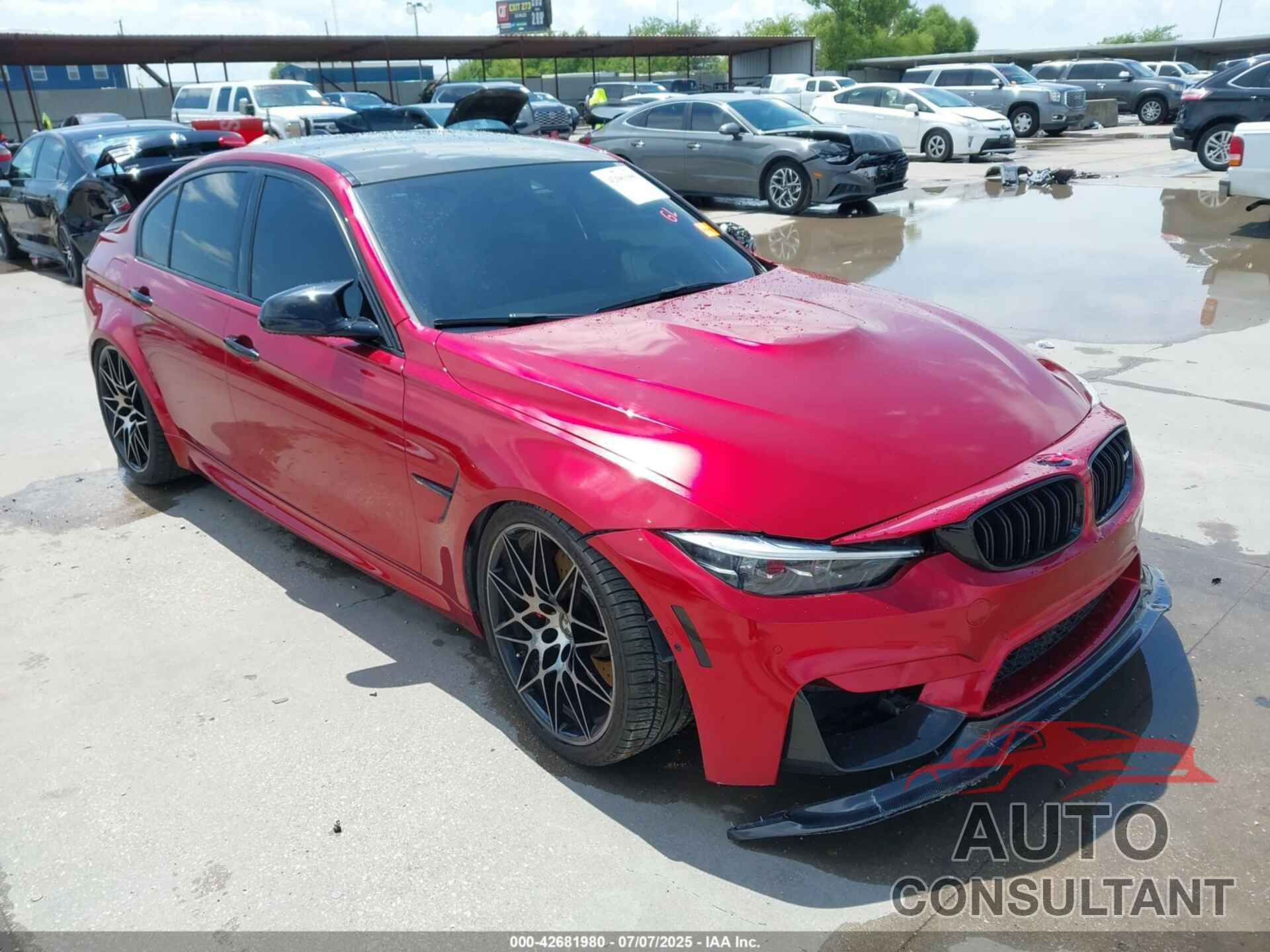 BMW M3 2018 - WBS8M9C58J5L71553