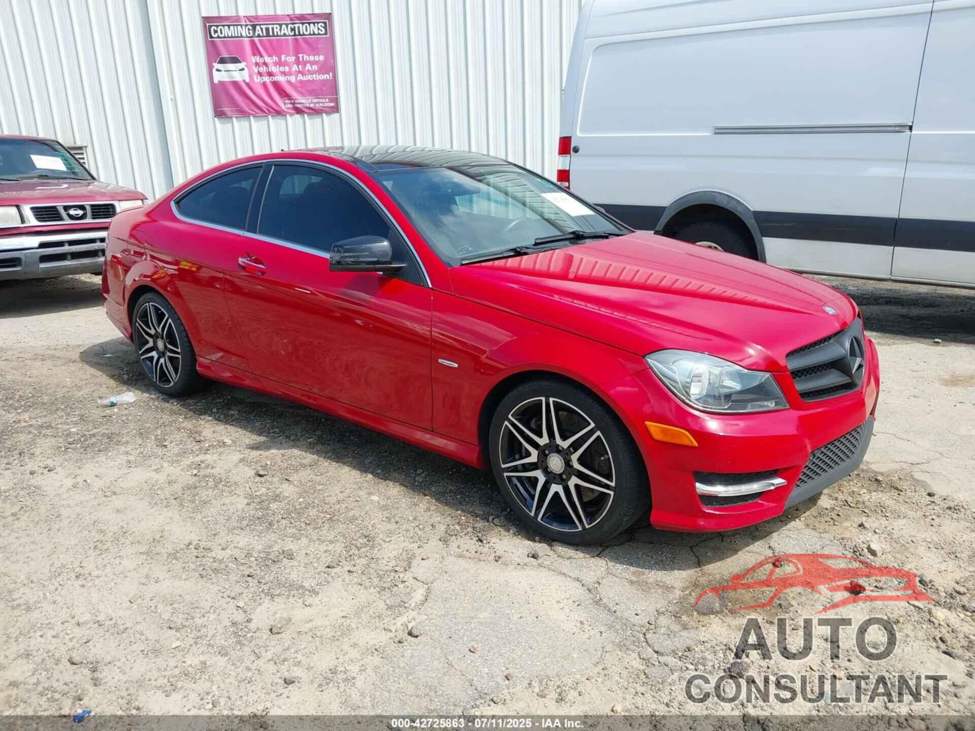 MERCEDES-BENZ C 250 2013 - WDDGJ4HB9DF963125