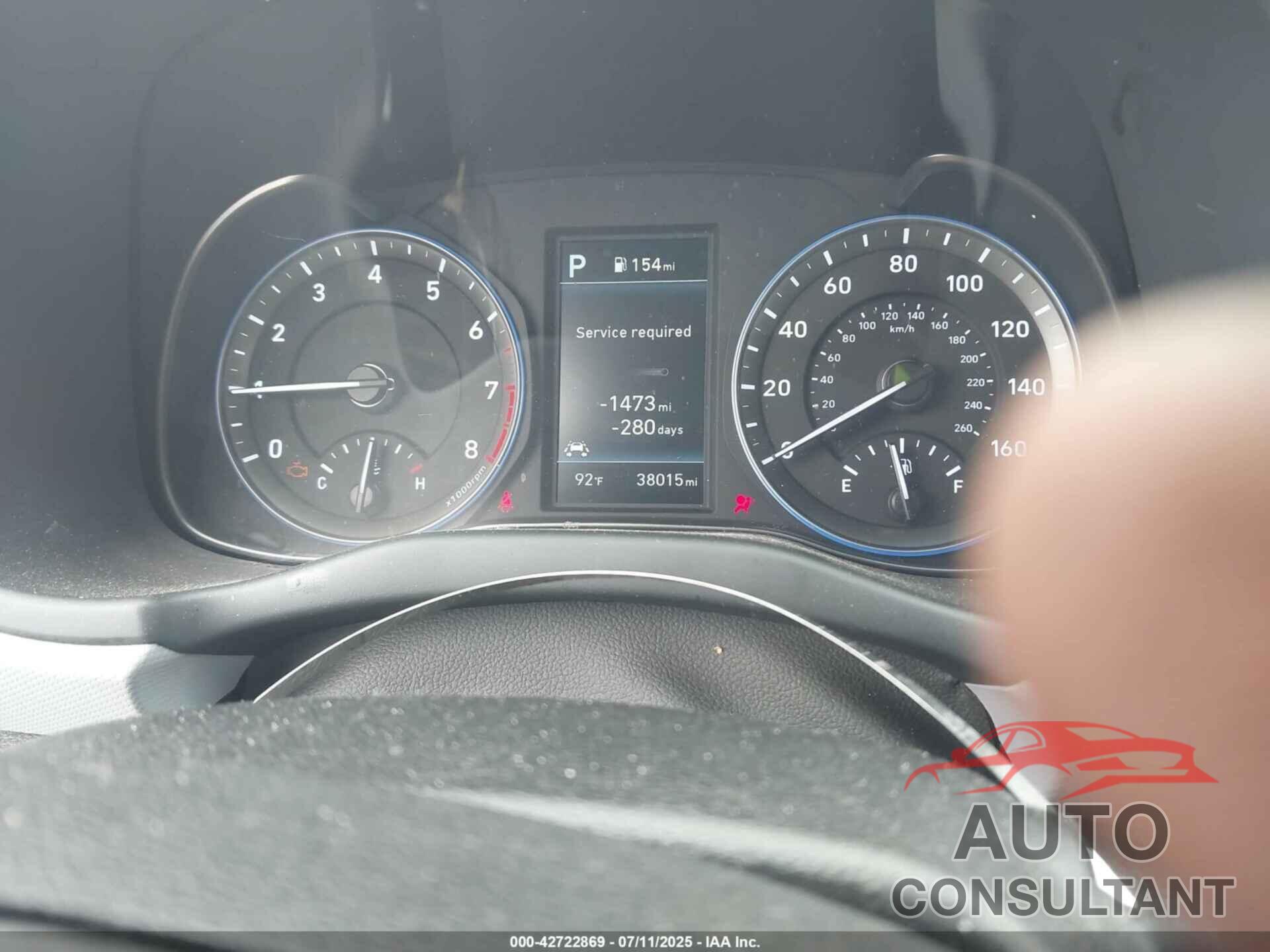 HYUNDAI KONA 2021 - KM8K12AA2MU706096