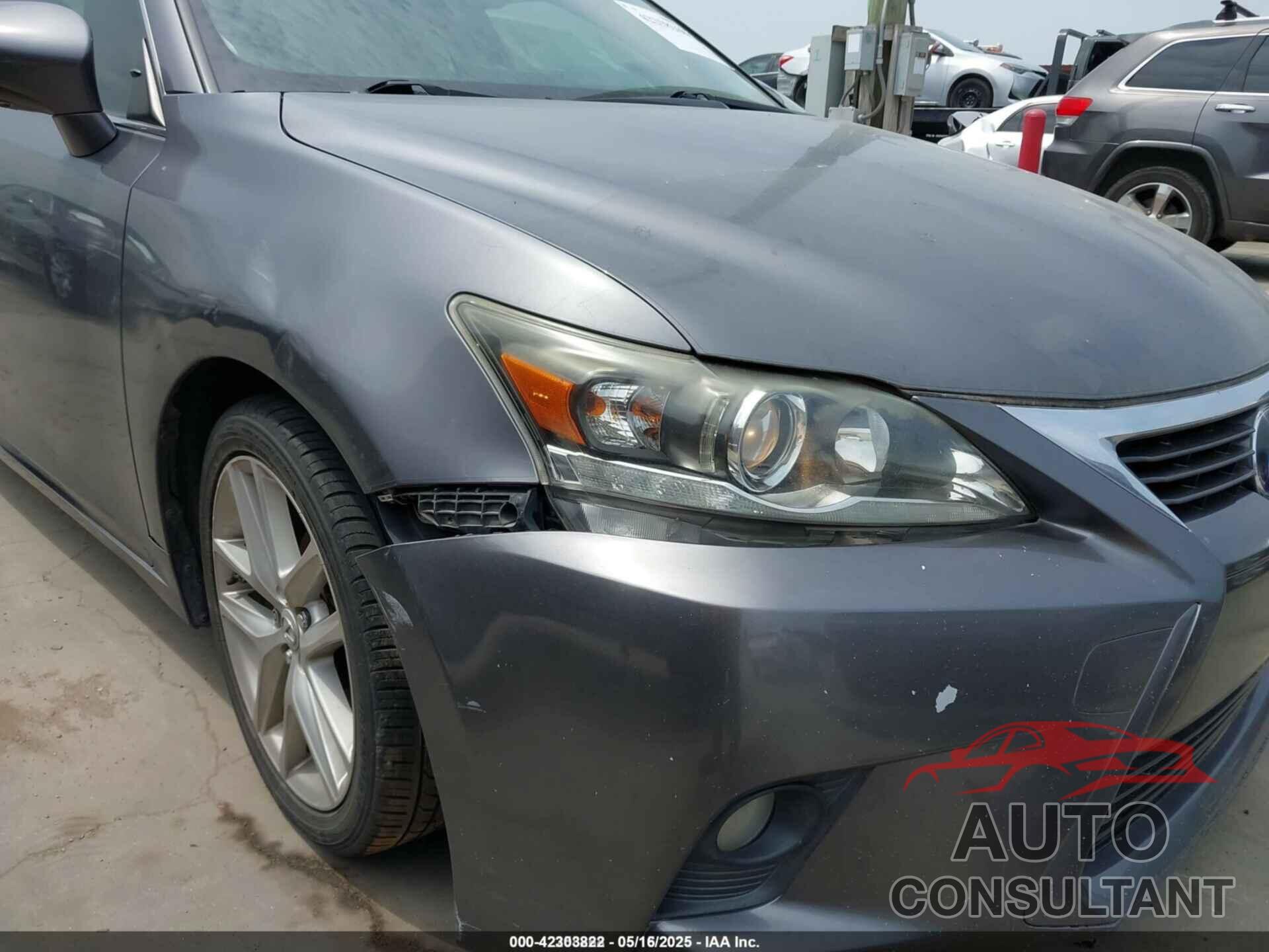 LEXUS CT 200H 2015 - JTHKD5BH2F2216165