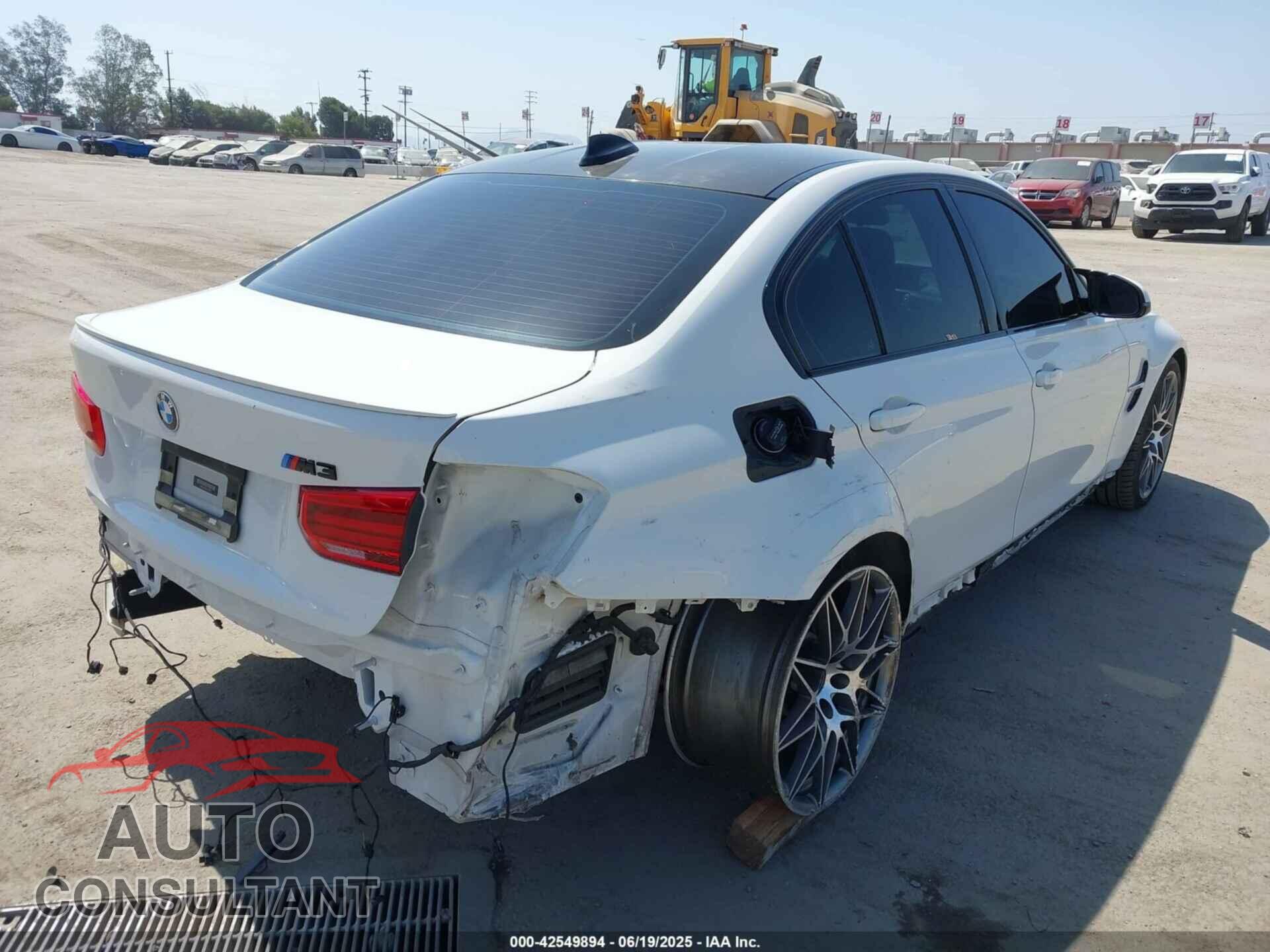 BMW M3 2016 - WBS8M9C50G5D30278