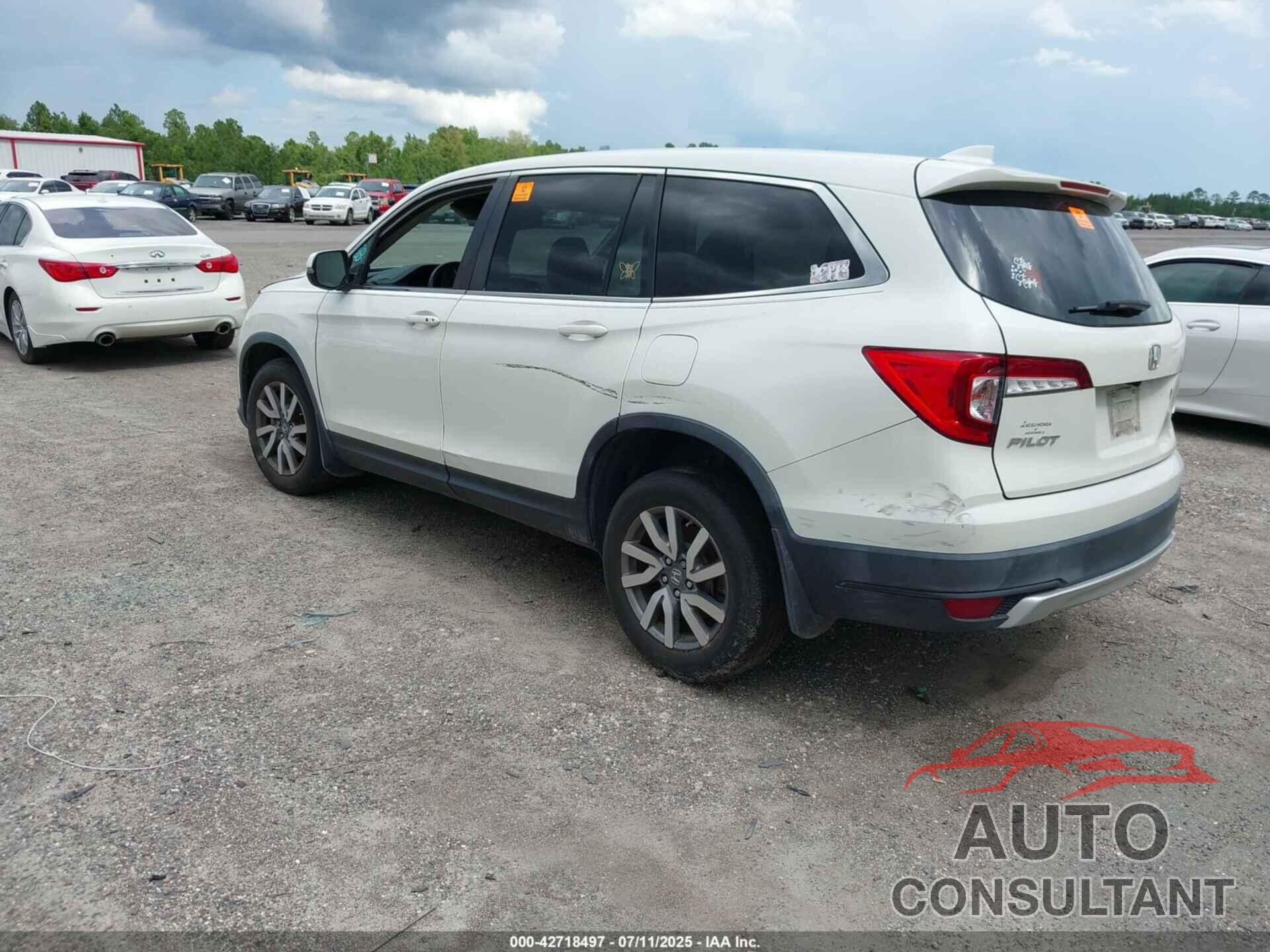 HONDA PILOT 2019 - 5FNYF6H49KB067552