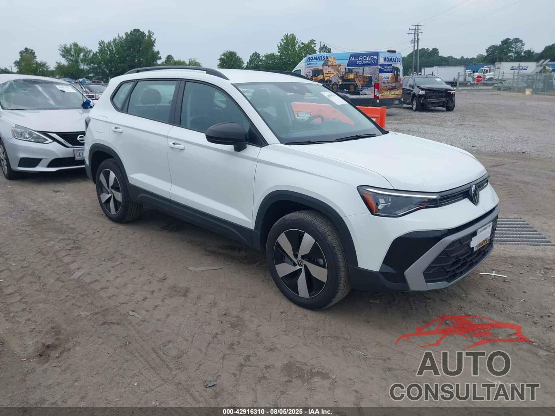 VOLKSWAGEN TAOS 2025 - 3VV8C7B22SM031852