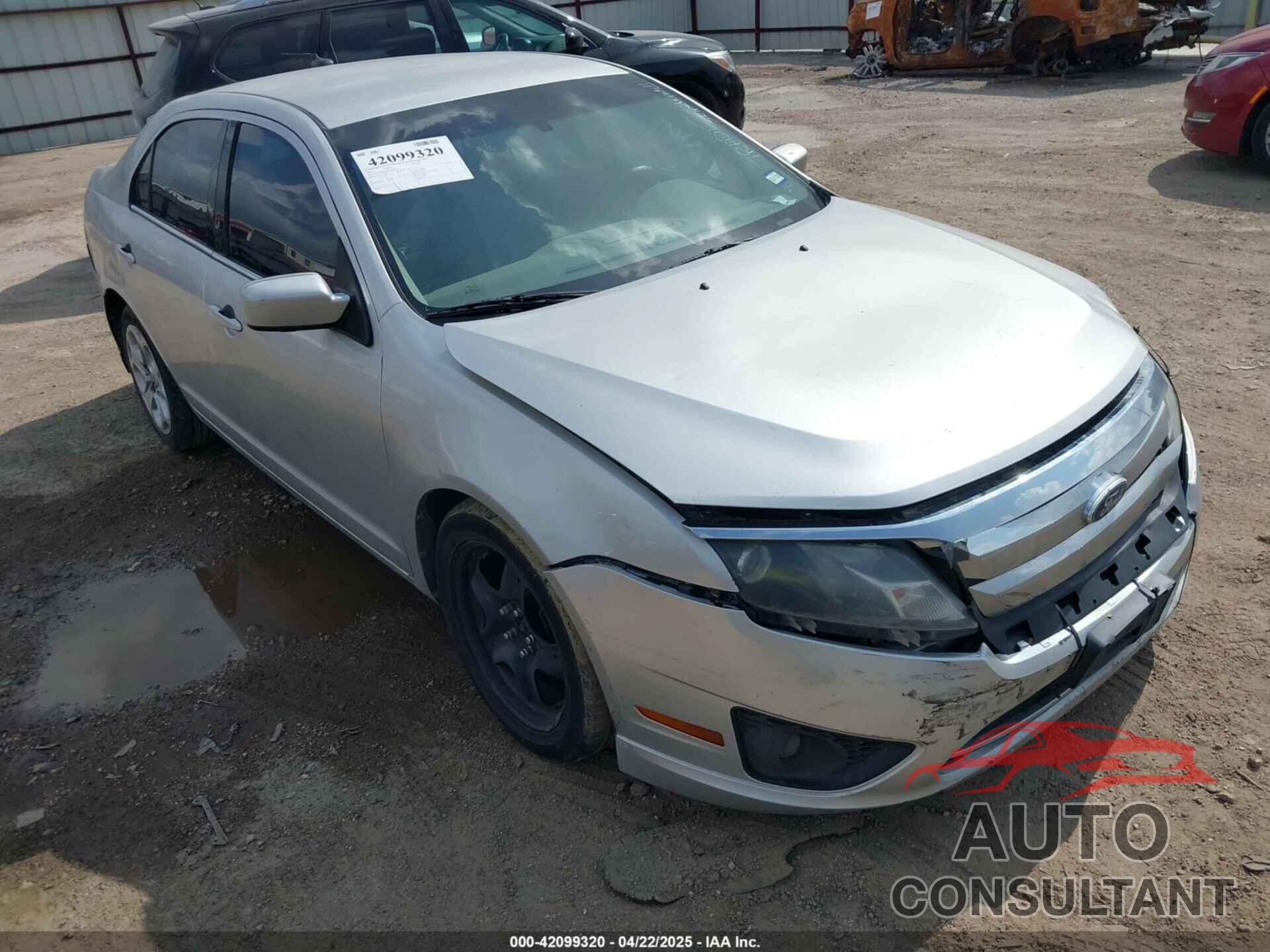 FORD FUSION 2011 - 3FAHP0HA0BR305471