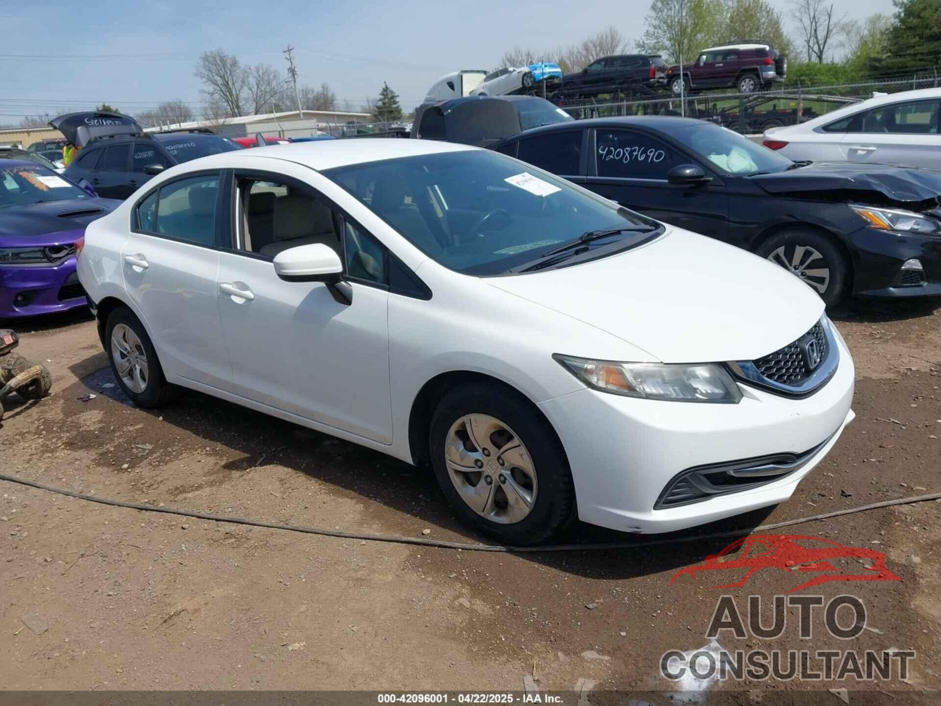 HONDA CIVIC 2015 - 19XFB2F54FE104574