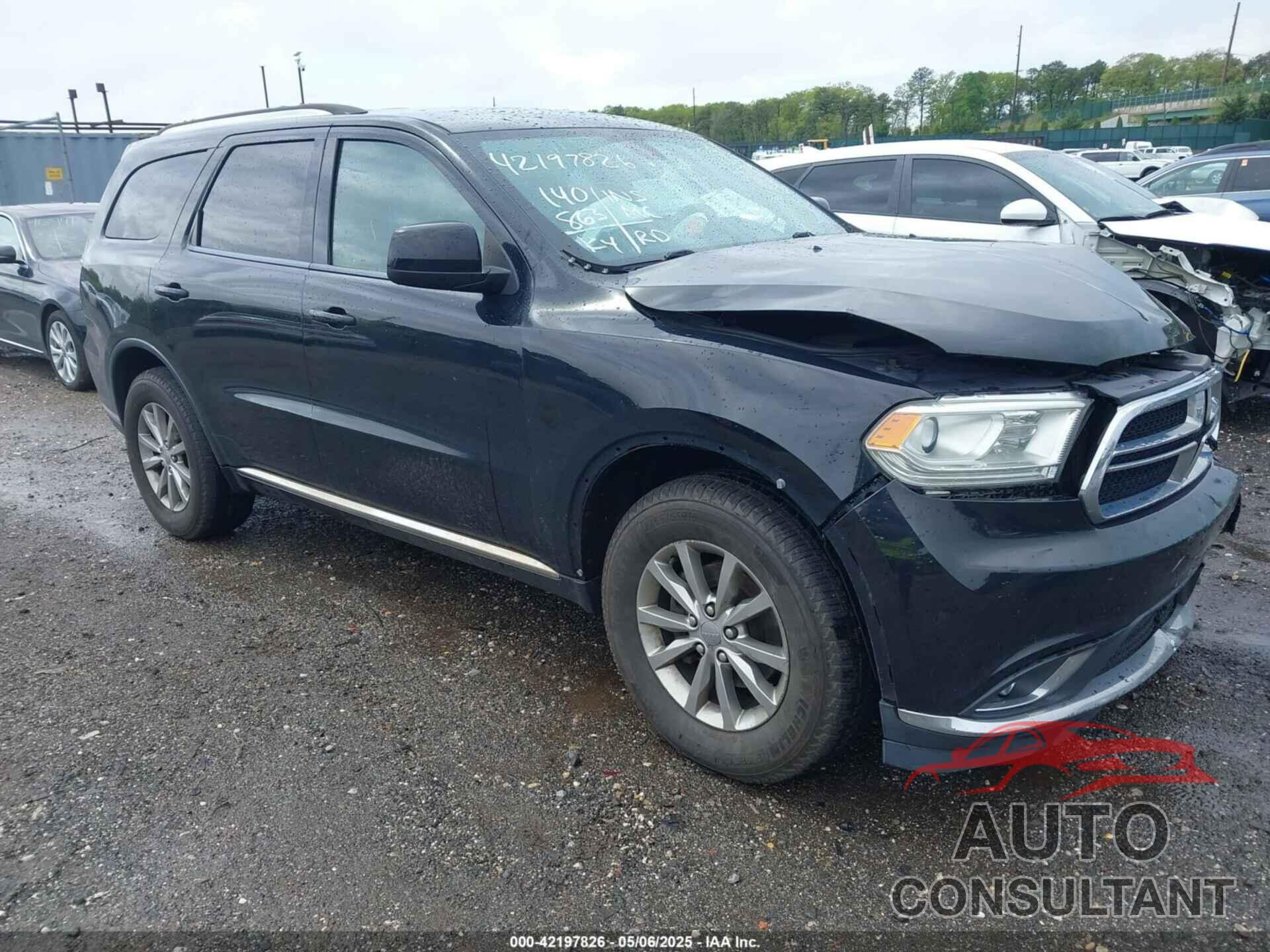 DODGE DURANGO 2018 - 1C4RDJAG7JC111383