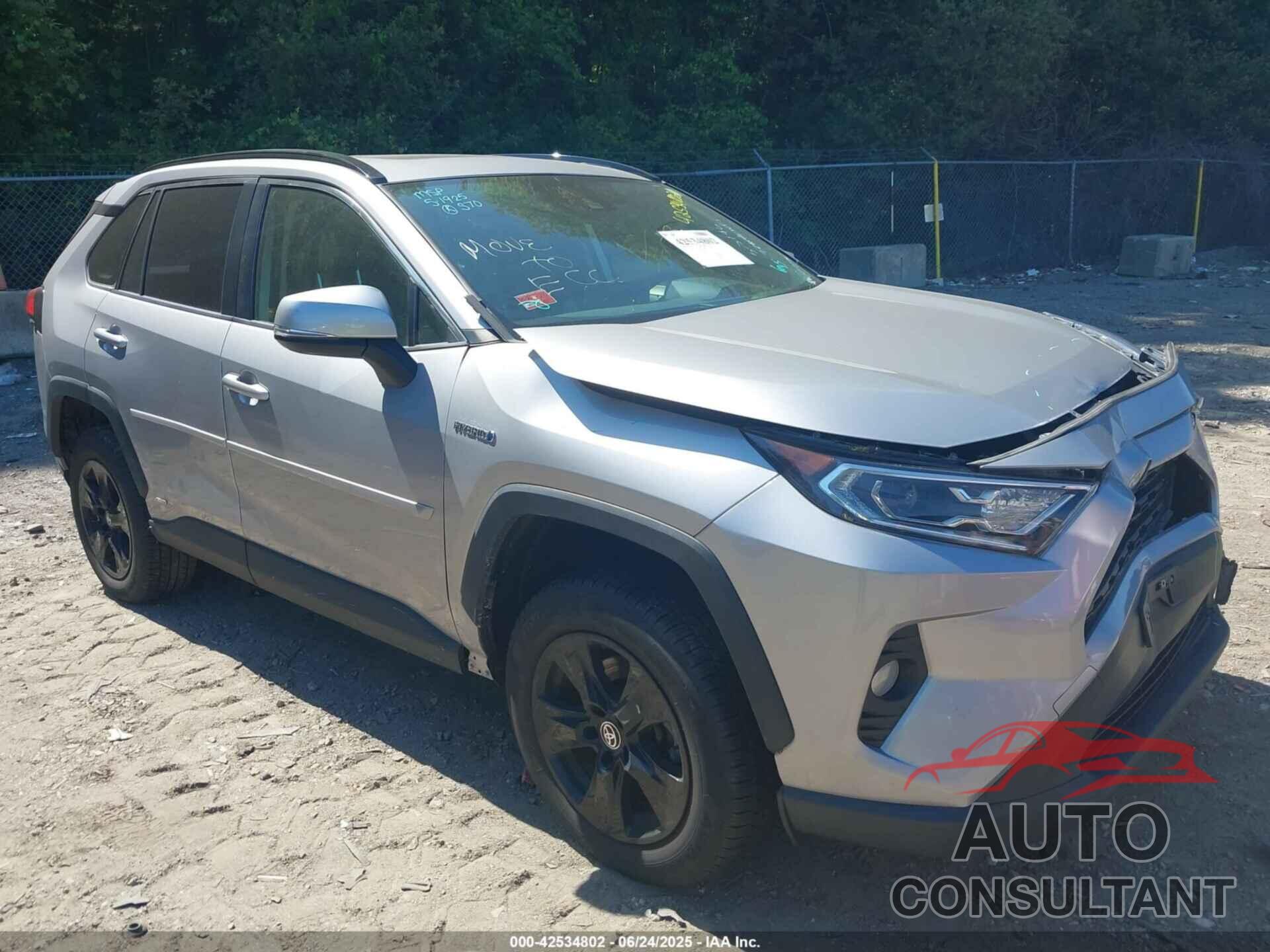 TOYOTA RAV4 HYBRID 2021 - JTMR6RFV1MD510112