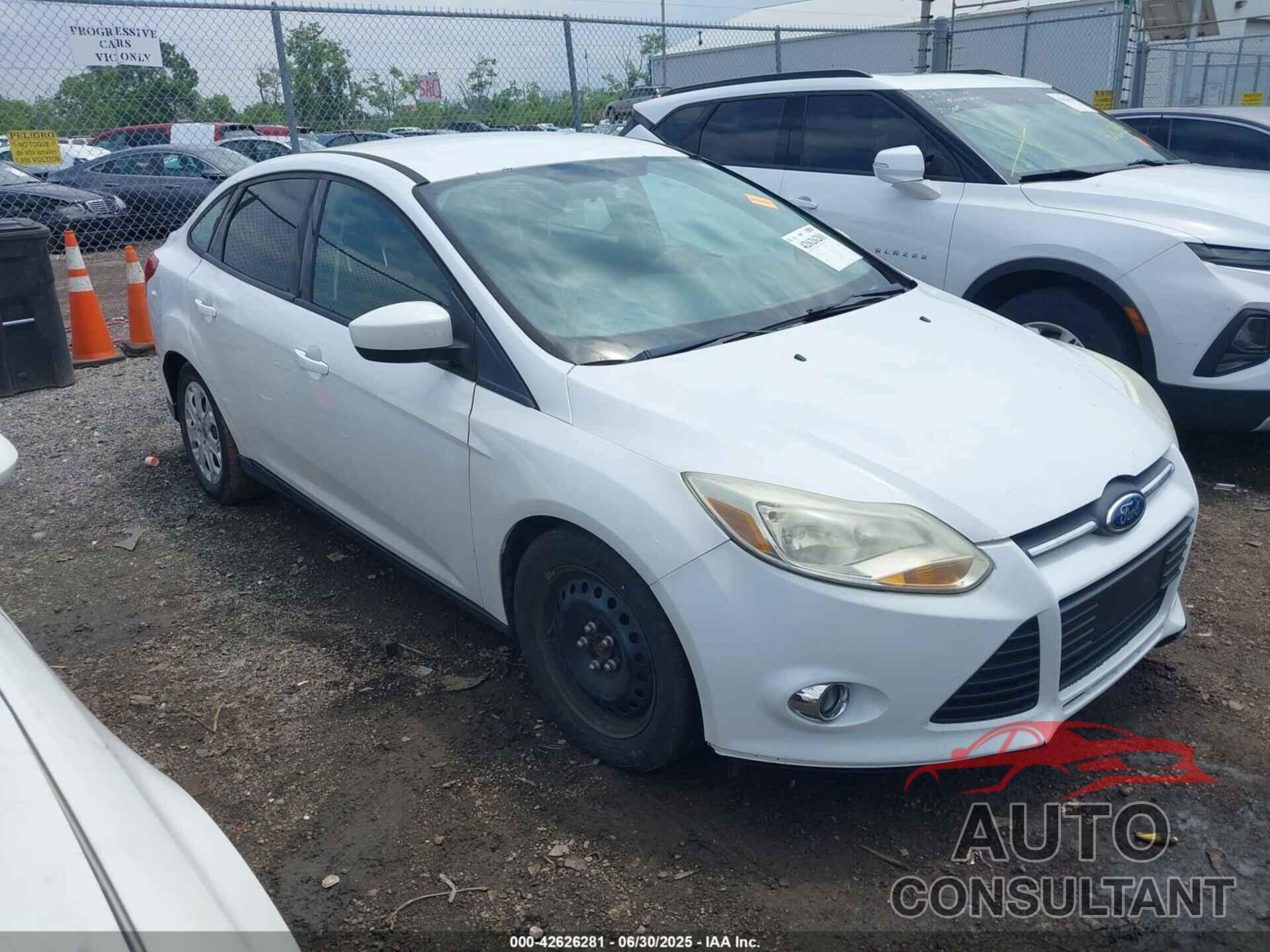 FORD FOCUS 2012 - 1FAHP3F27CL274457