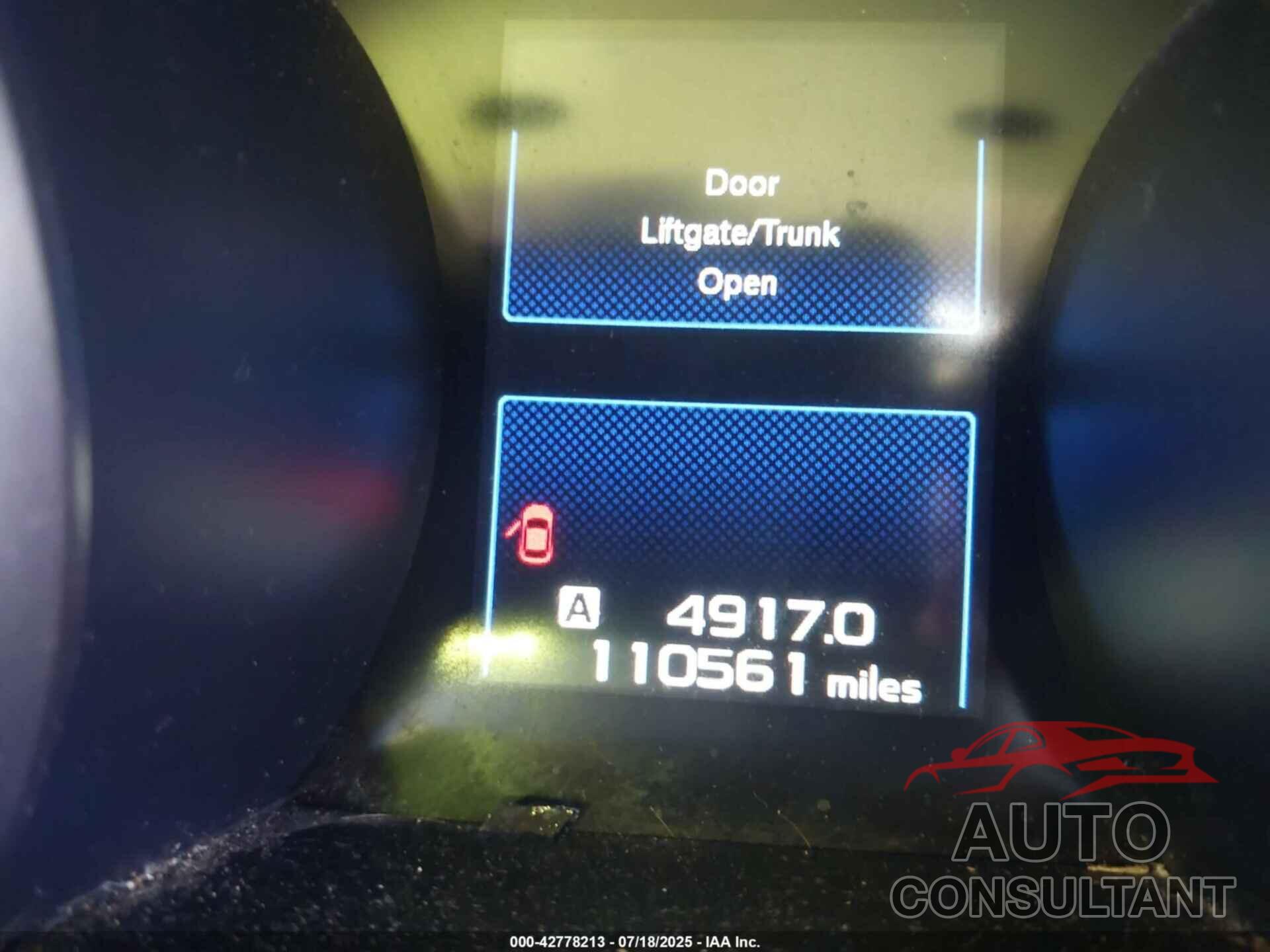 SUBARU OUTBACK 2015 - 4S4BSACC4F3319614