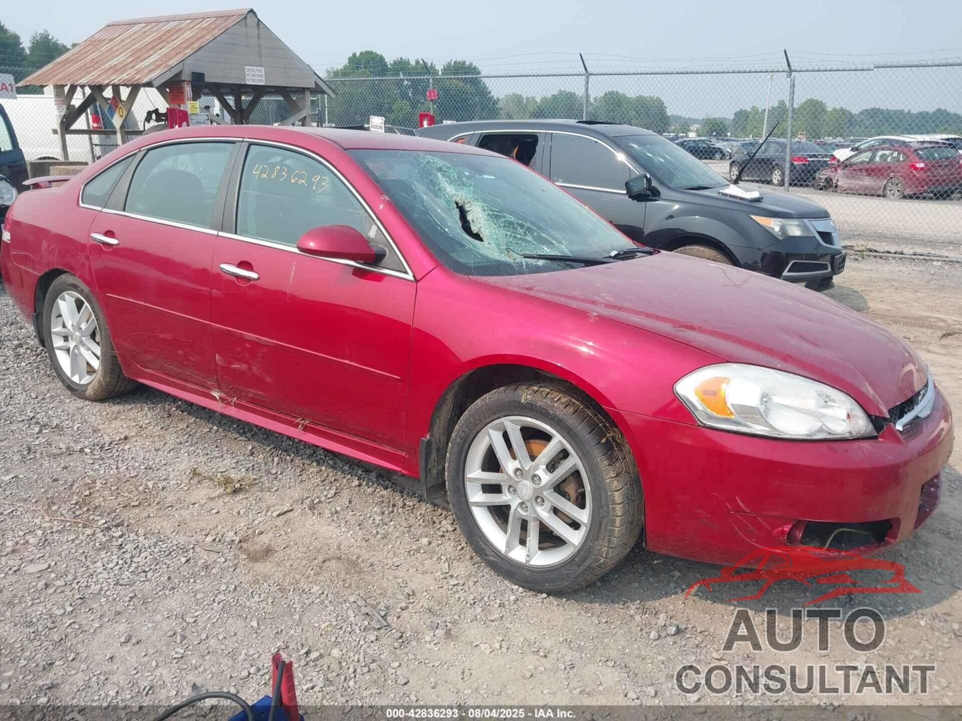 CHEVROLET IMPALA 2013 - 2G1WC5E39D1104376