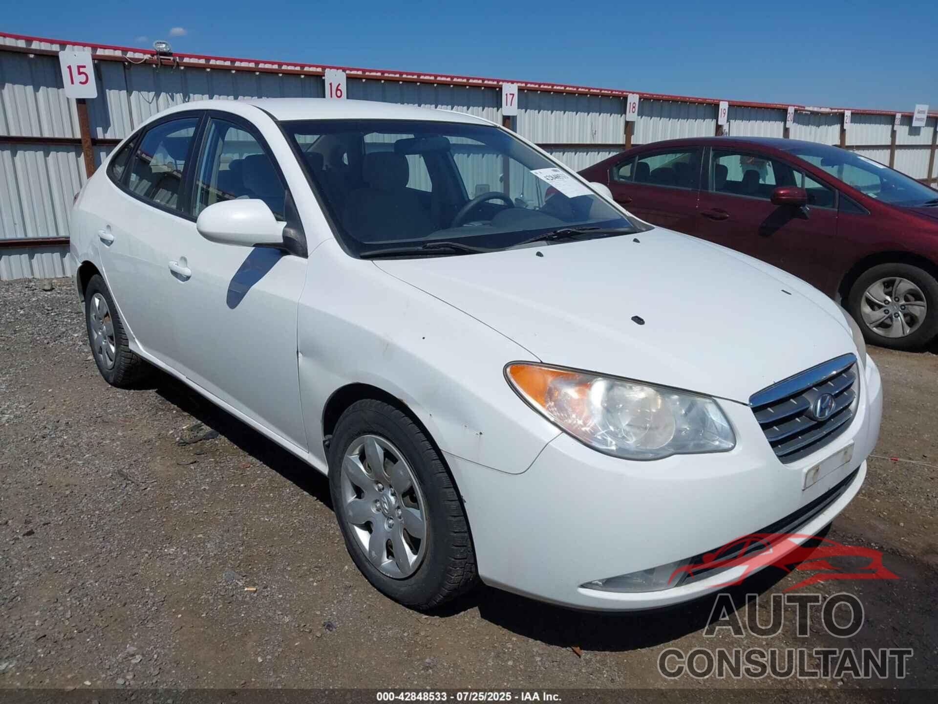 HYUNDAI ELANTRA 2009 - KMHDU46D89U599402