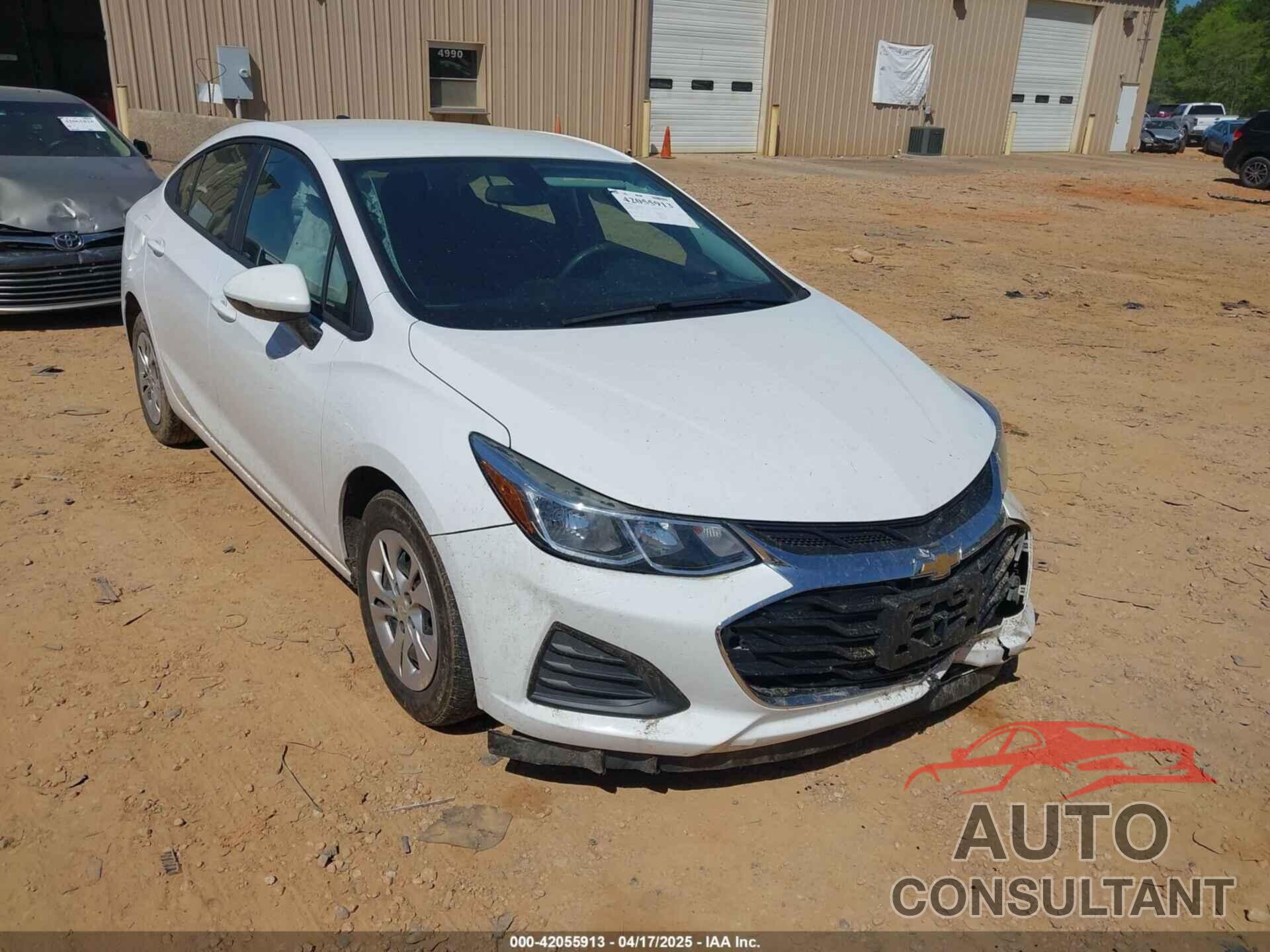 CHEVROLET CRUZE 2019 - 1G1BC5SM0K7151548