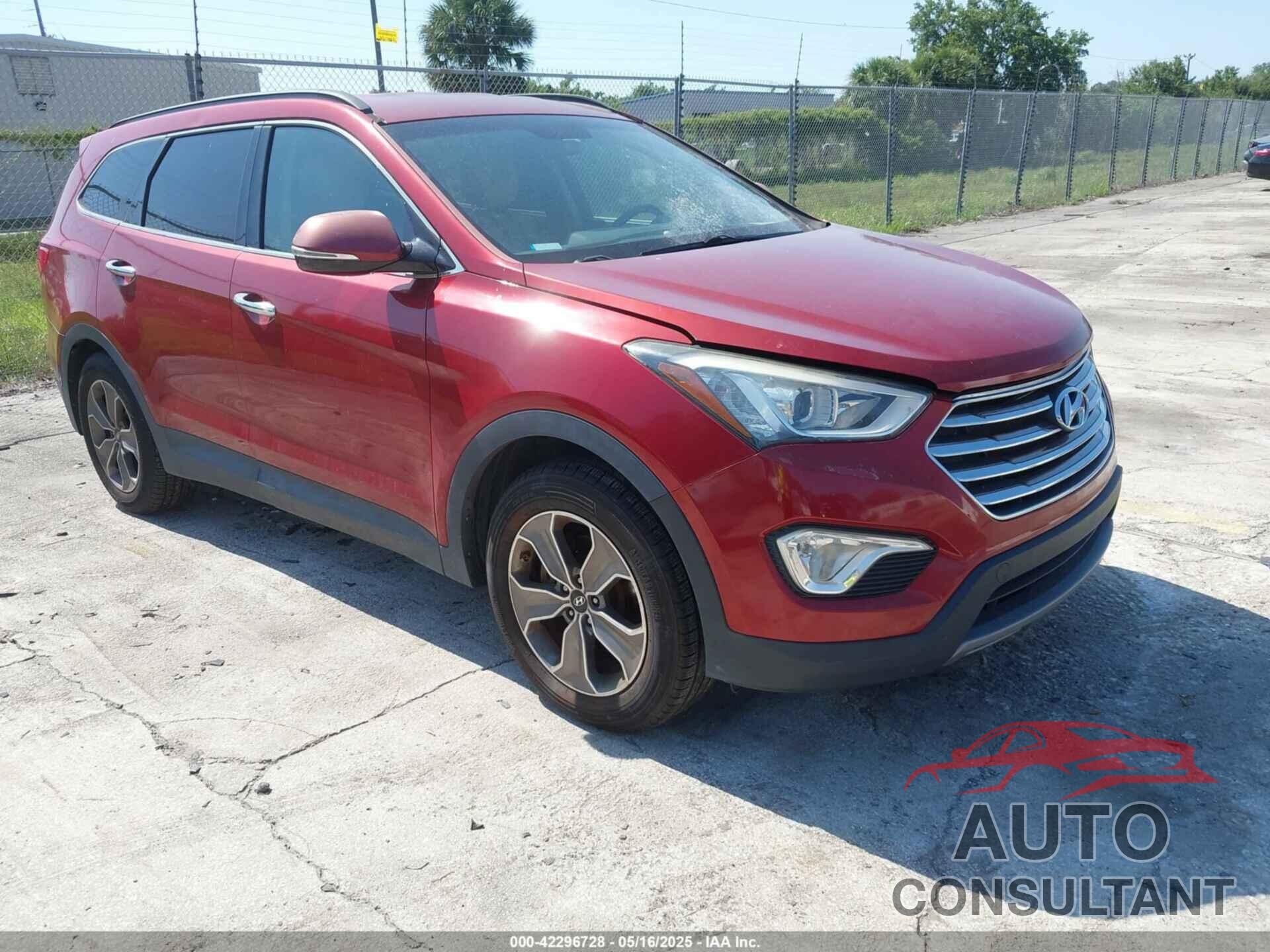 HYUNDAI SANTA FE 2013 - KM8SN4HF7DU026776