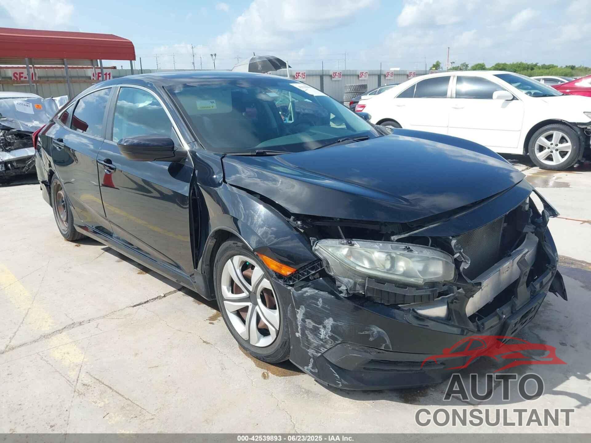 HONDA CIVIC 2016 - 19XFC2F56GE048491