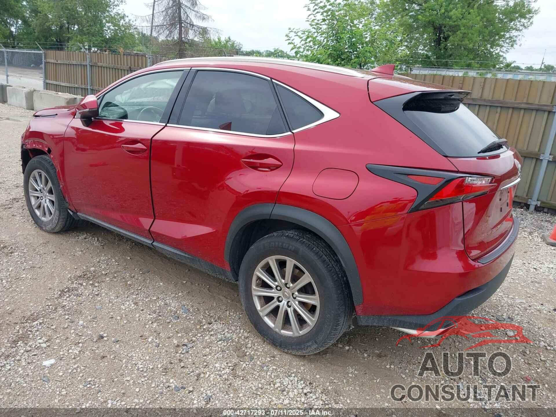 LEXUS NX 200T 2016 - JTJBARBZXG2092655