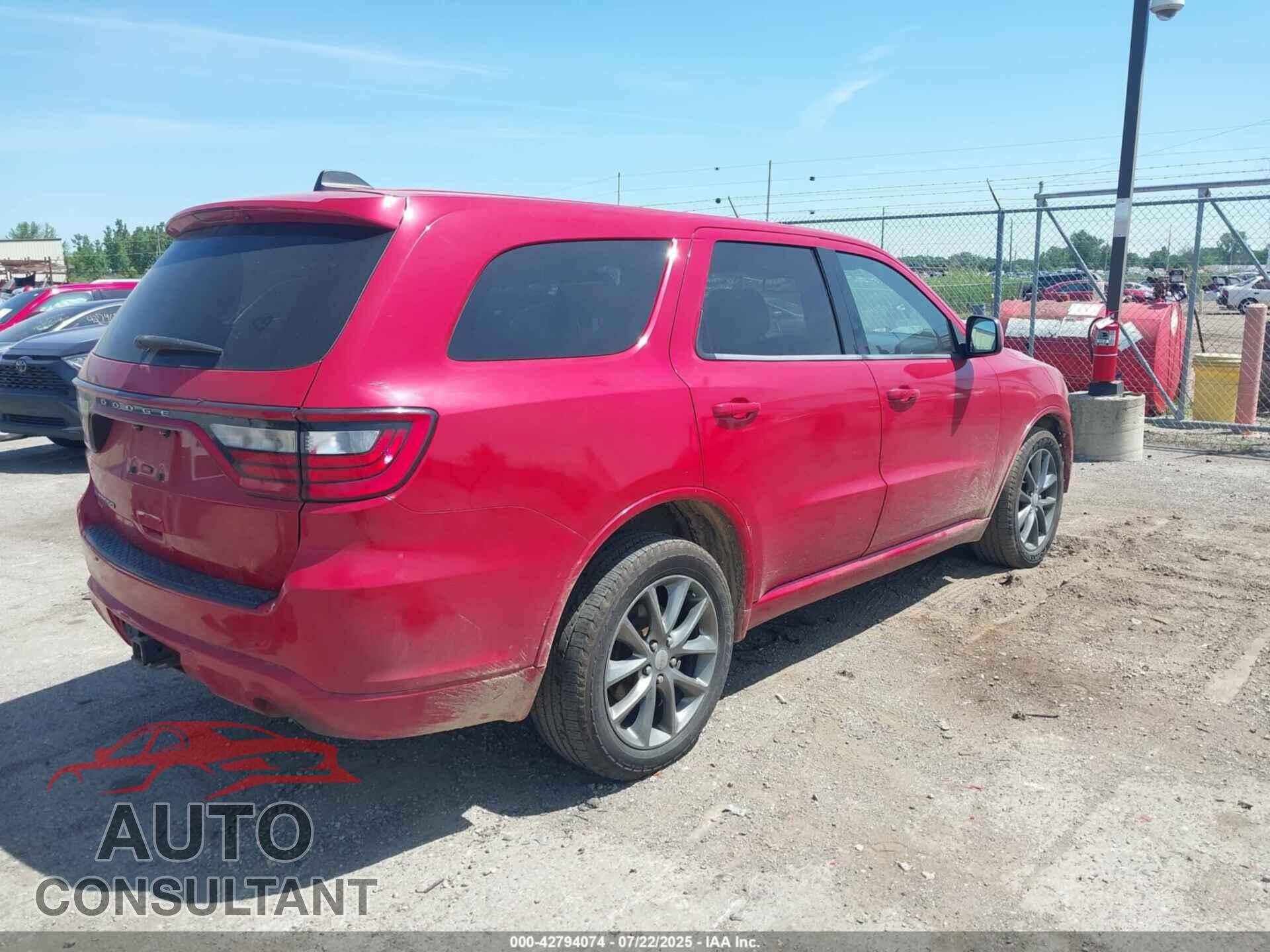 DODGE DURANGO 2014 - 1C4RDJAG4EC500021